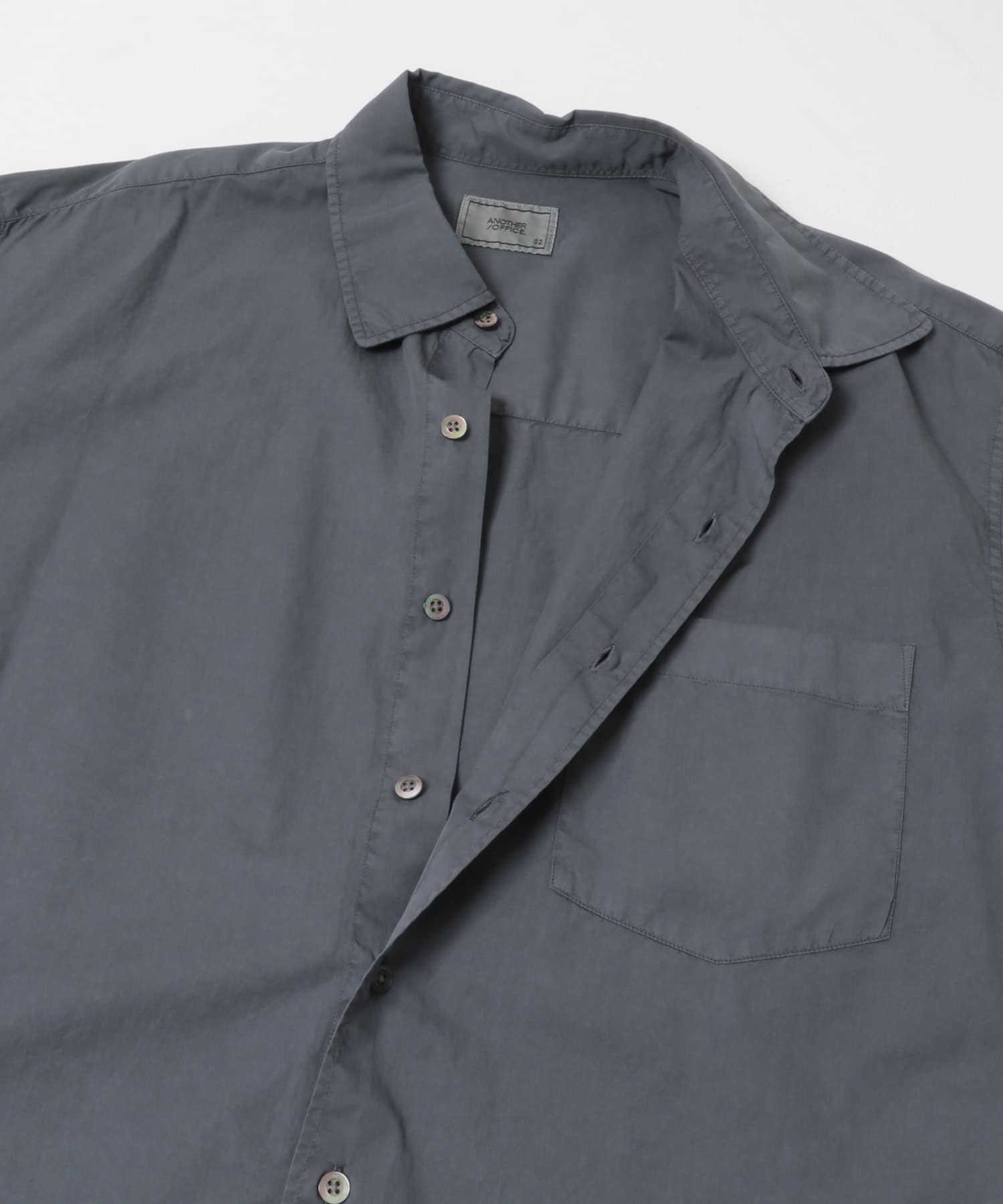 ANOTHER OFFICE　ORDINARY GARMENT SHIRTS CARBON 2