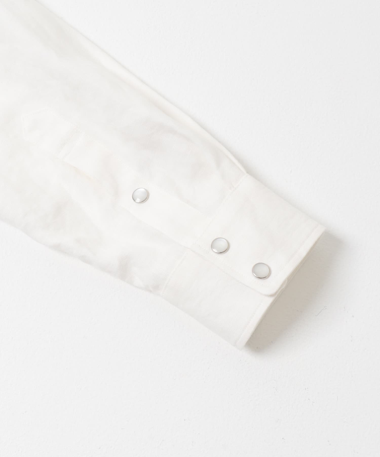 semoh　EASTERN WESTERN SHIRTS WHITE 2