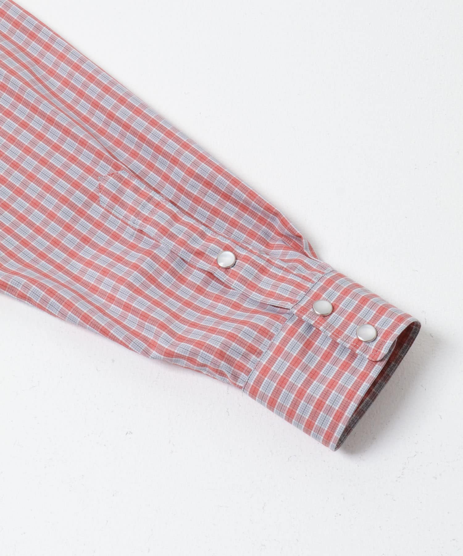semoh　EASTERN WESTERN SHIRTS RED CHECK 2