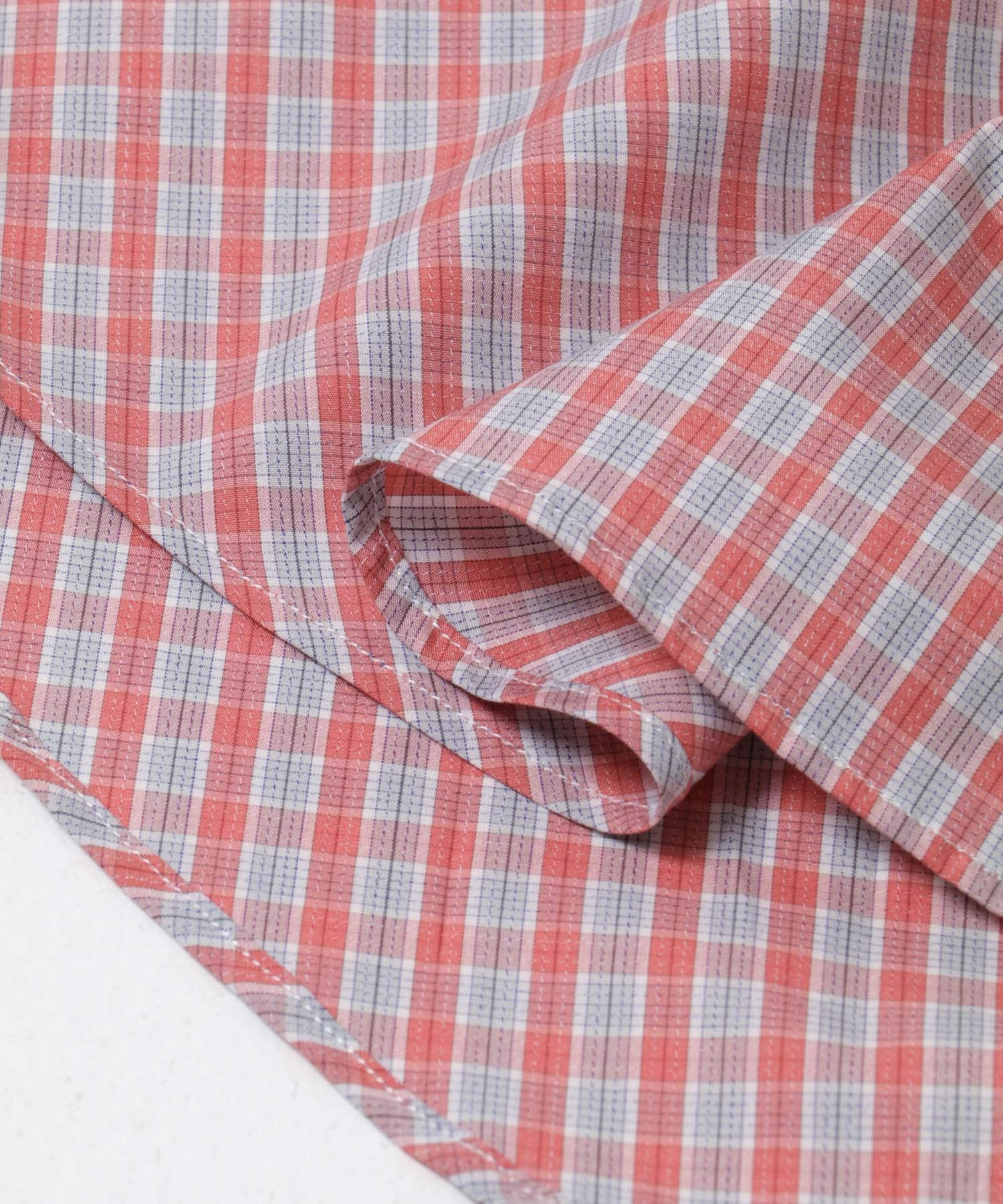 semoh　EASTERN WESTERN SHIRTS RED CHECK 2
