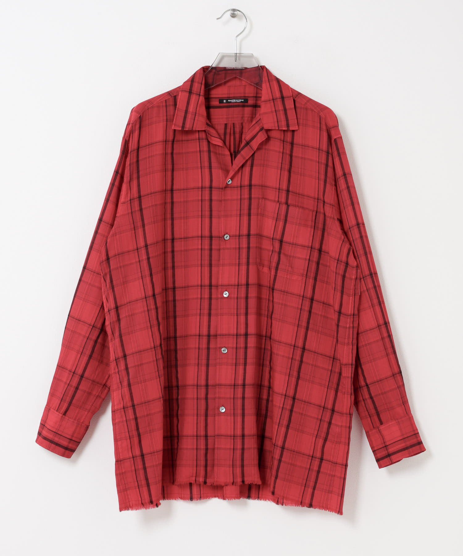MAATEE SONS　OPEN COLLAR フリンジ