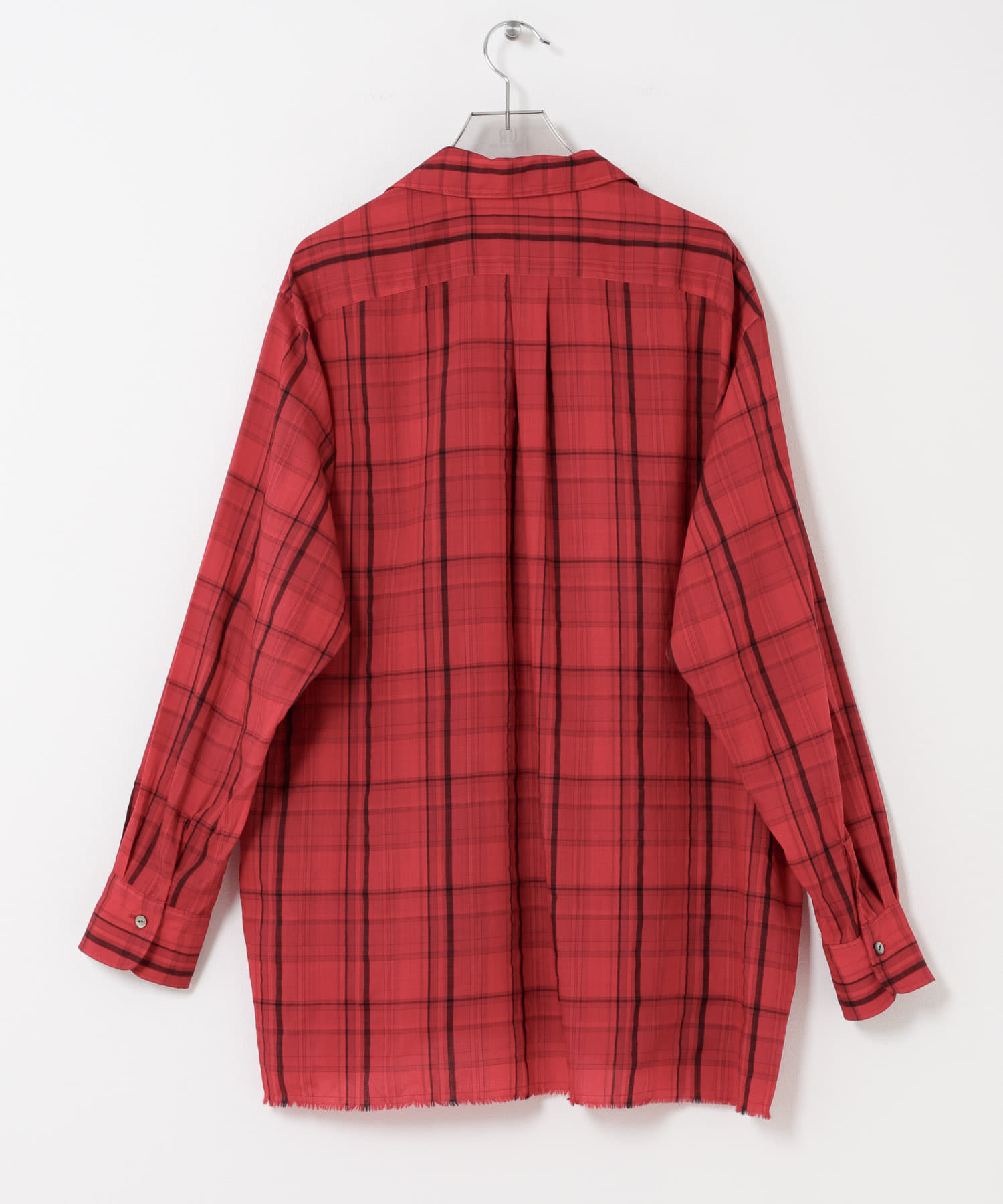 MAATEE SONS　OPEN COLLAR フリンジ C/25 RED 2
