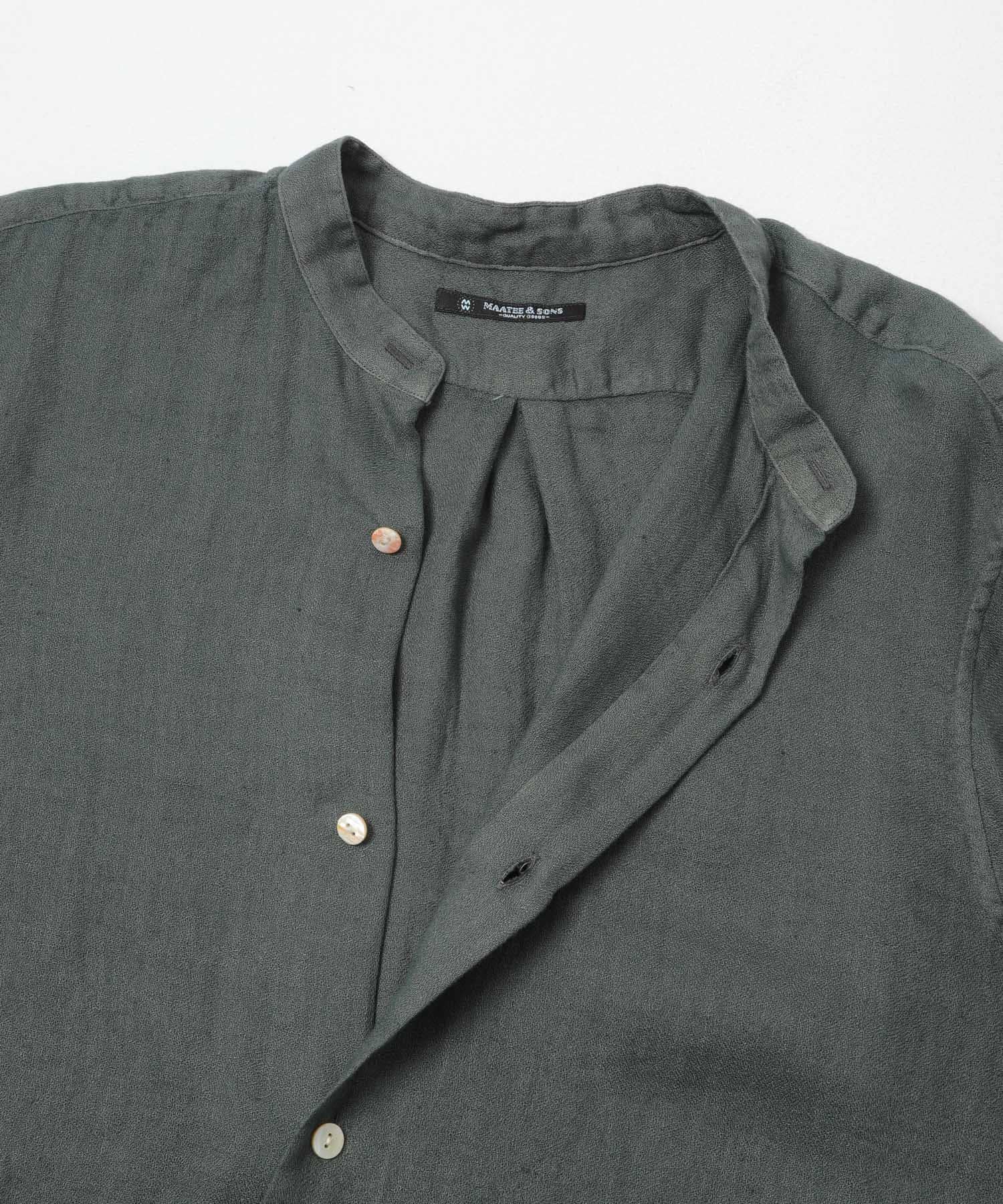MAATEE&SONS　フリンジSHIRTS C/44 GNGRY 2
