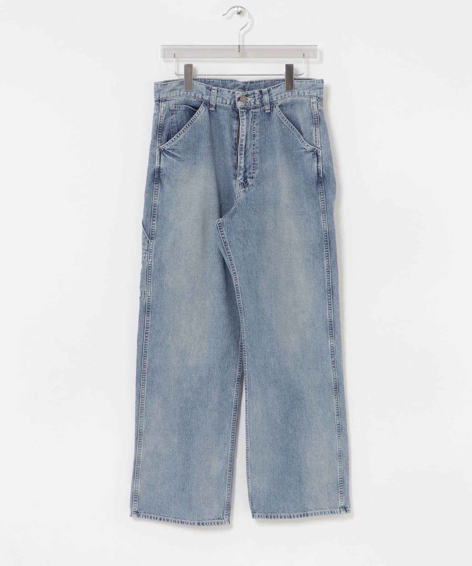 ULTERIOR　LIGHT DENIM PAINTER PANTS