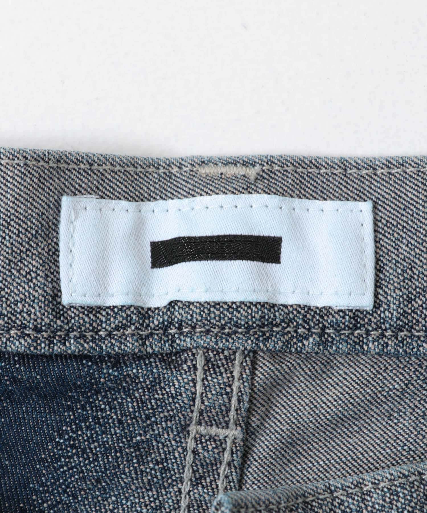 REVERBERATE　GRADATION DENIM PANTS SAX BLUE 1