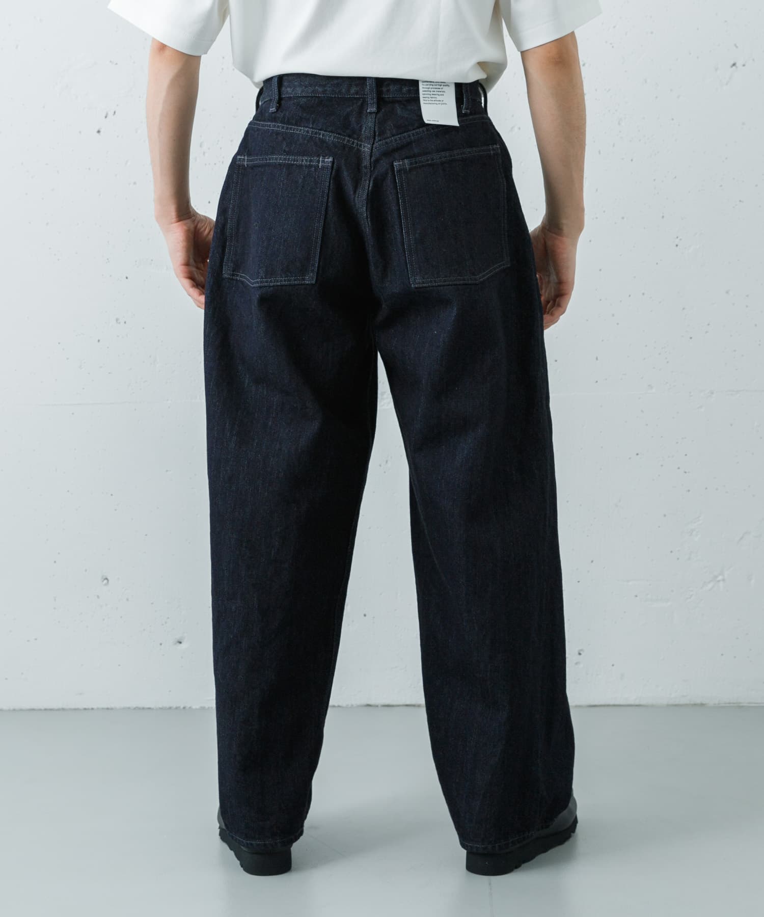 CIOTA WIDE BAGGY 5 POCKET PANTS(30 DARK NAVY): ボトム｜URBAN