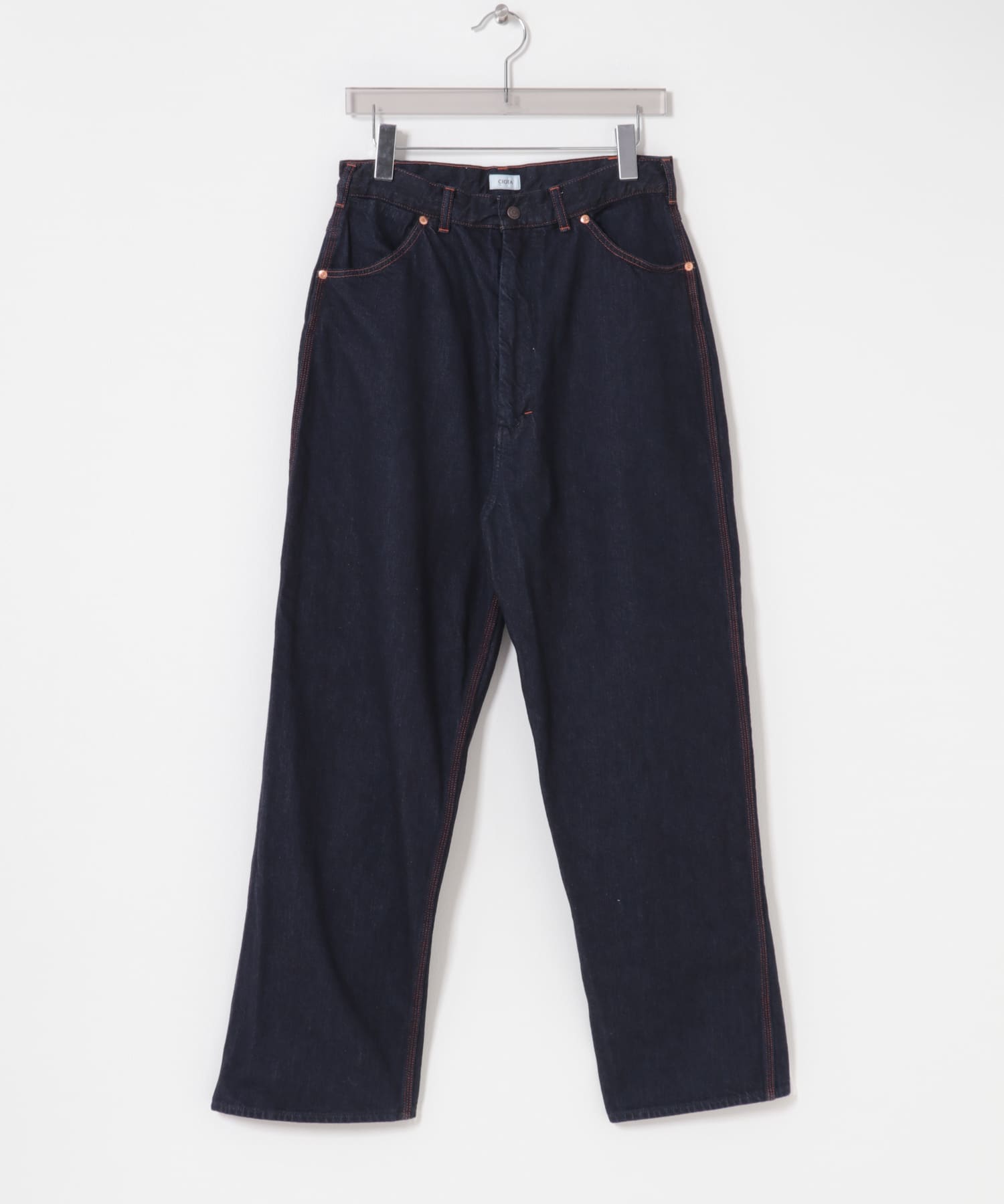 CIOTA　DENIM PAINTER PANTS DARK NAVY 4