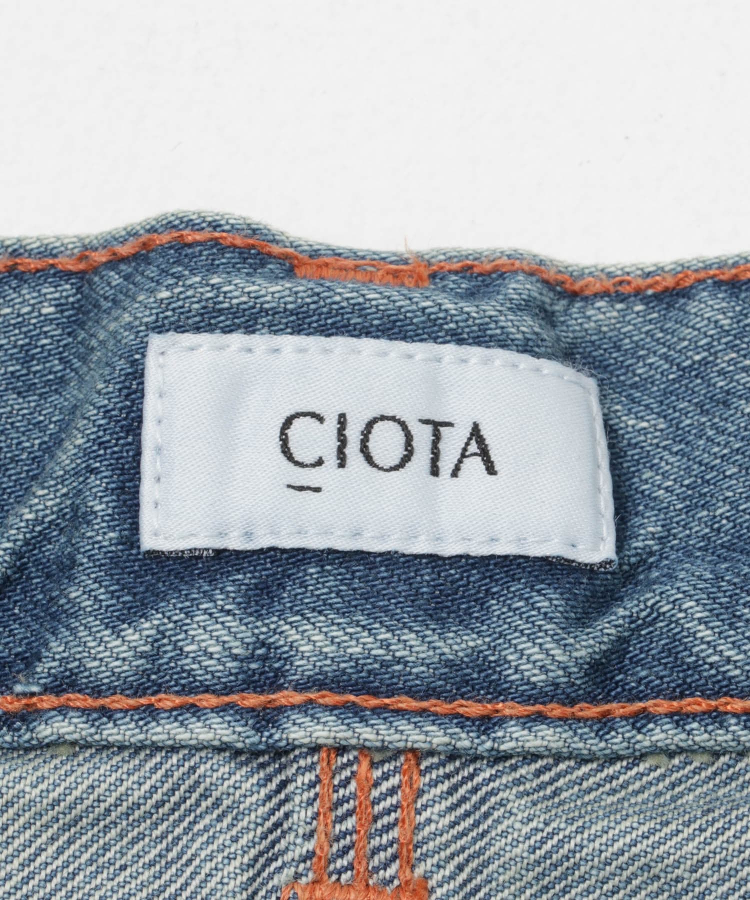 CIOTA　DENIM PAINTER PANTS M BLUE 4