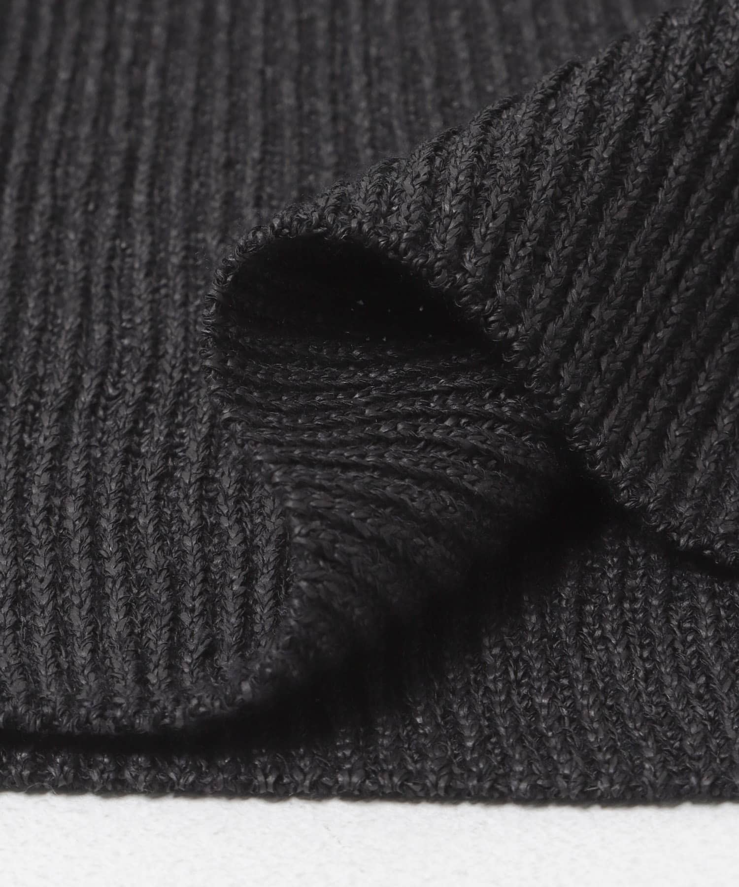 PURLAM　WASHI M-G AZE WD ST PANTS BLACK 2