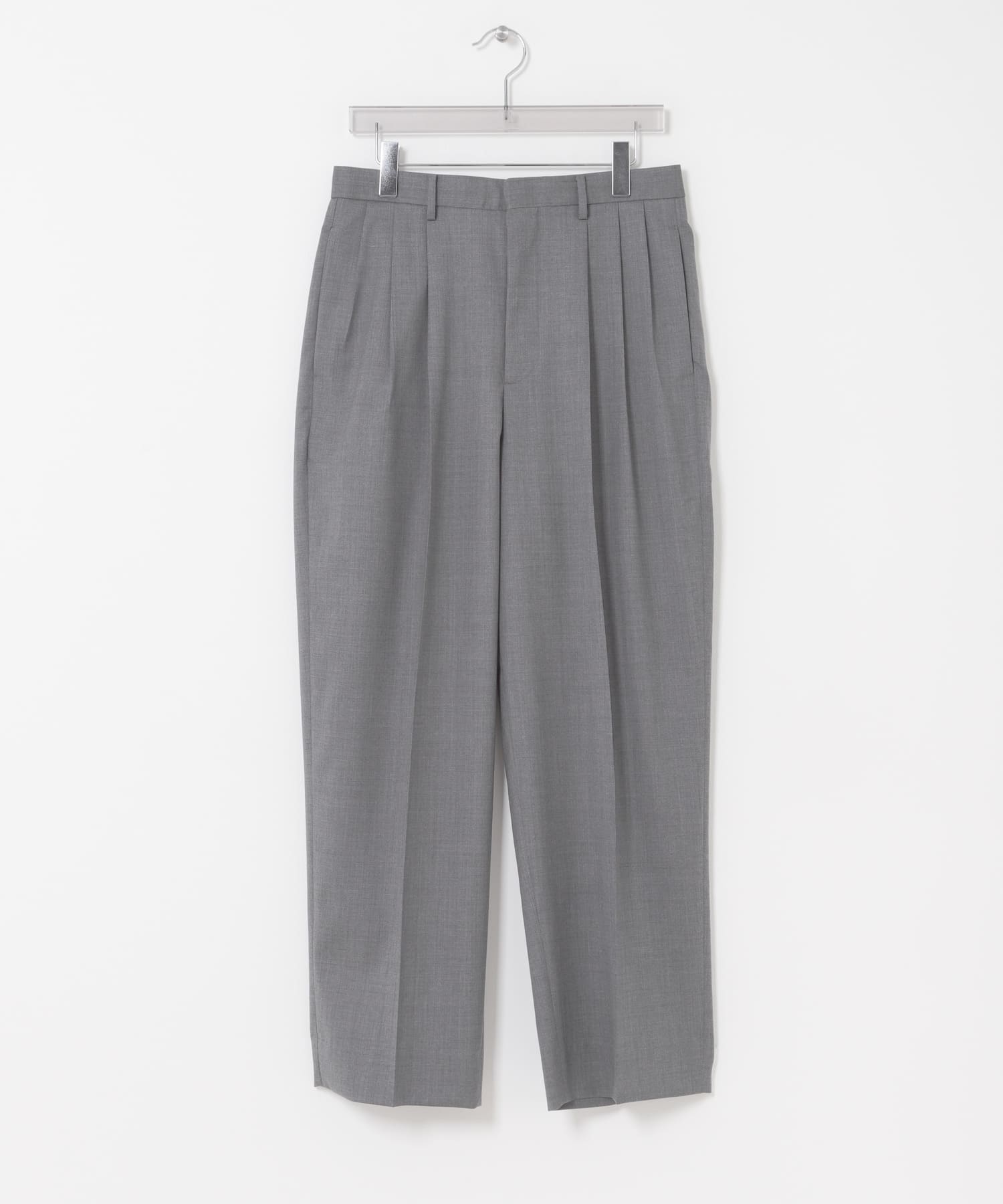 【26SS】YLEVE　S120S CHAMBRAY W 3TACK YLEVE S120S CHAMBRAY W 3TACK(3 020 GREY): ボトム｜URBAN RESEARCH