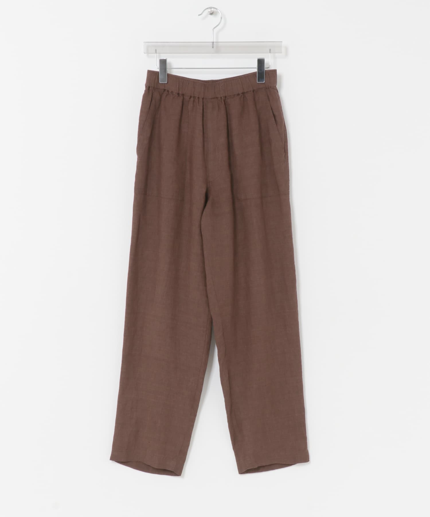 YLEVE　LINEN POPLIN PANTS