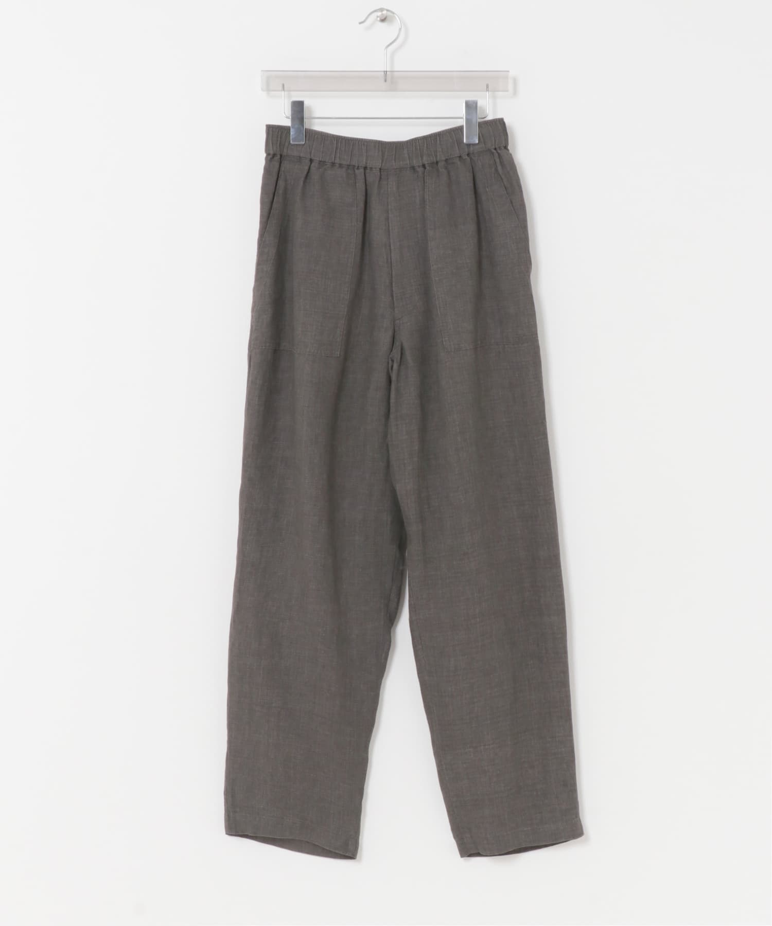 YLEVE　LINEN POPLIN PANTS
