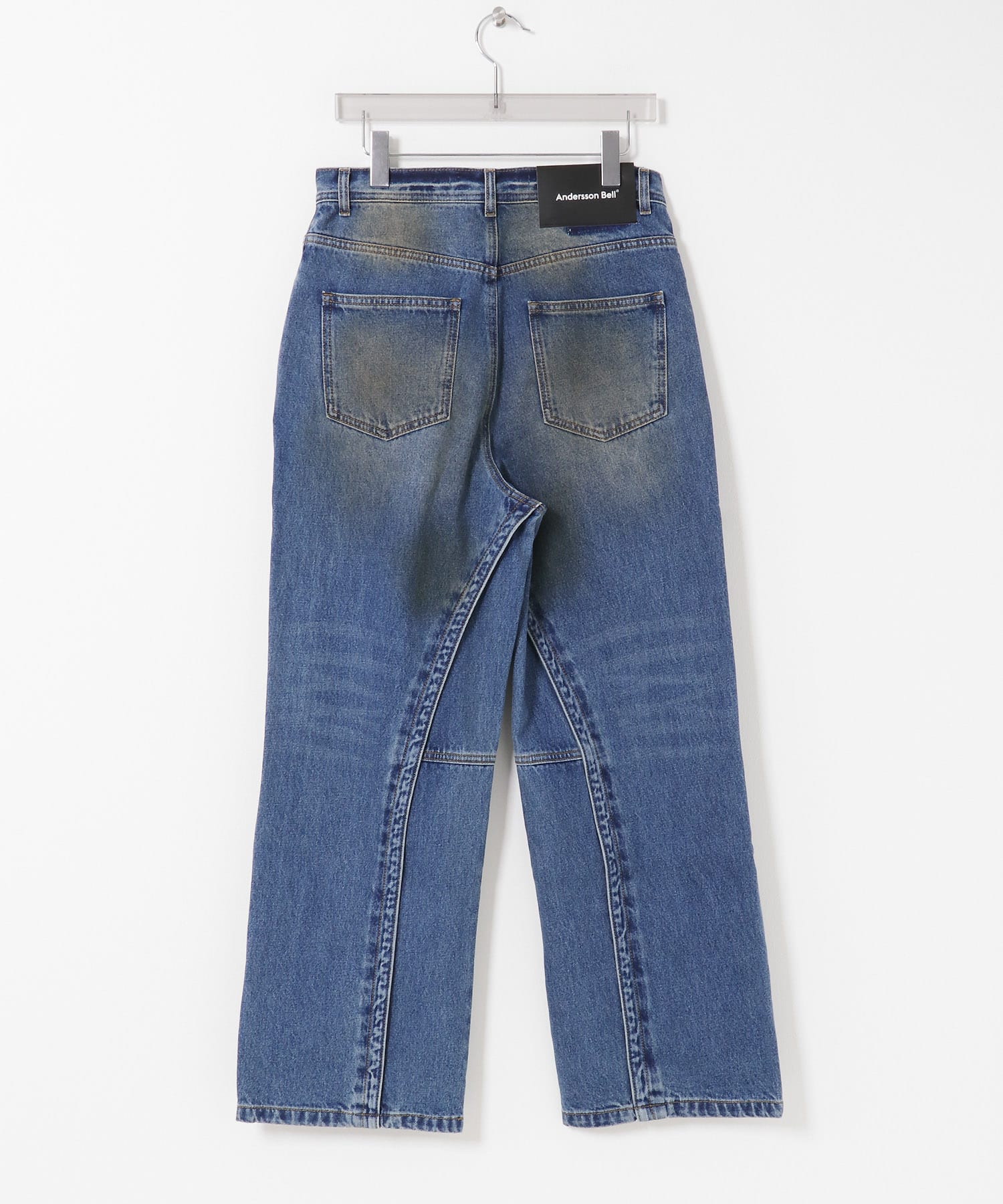 Andersson Bell UNISEX LAYERED WIDE JEANS(30 BLUE): ボトム｜URBAN