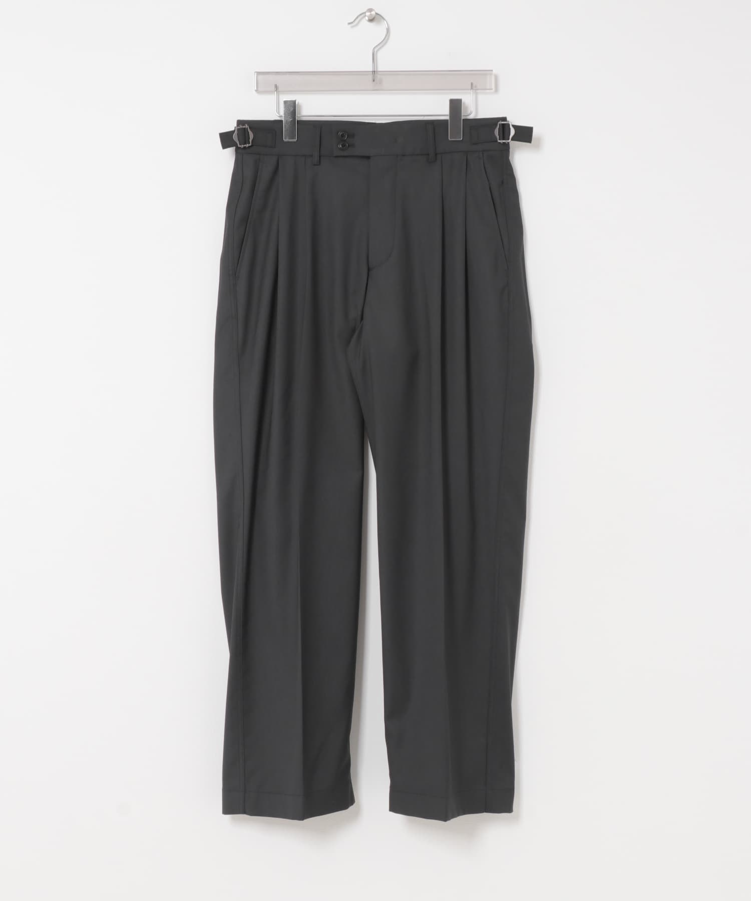 ANOTHER OFFICE　SANTIAGO SLACKS FLEXIBLE CHARCOAL 2