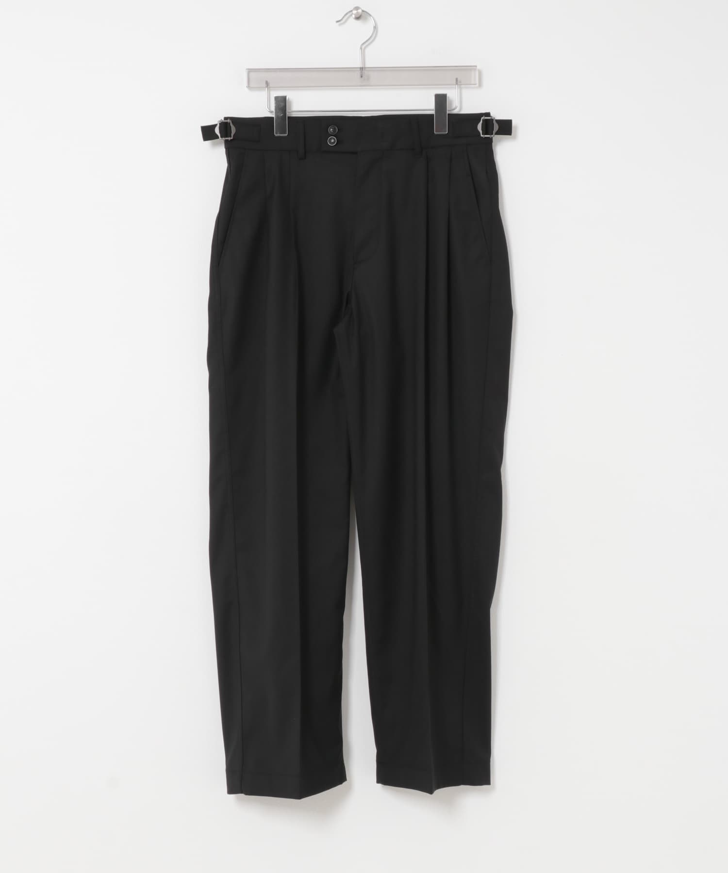 ANOTHER OFFICE　SANTIAGO SLACKS FLEXIBLE BLACK 2