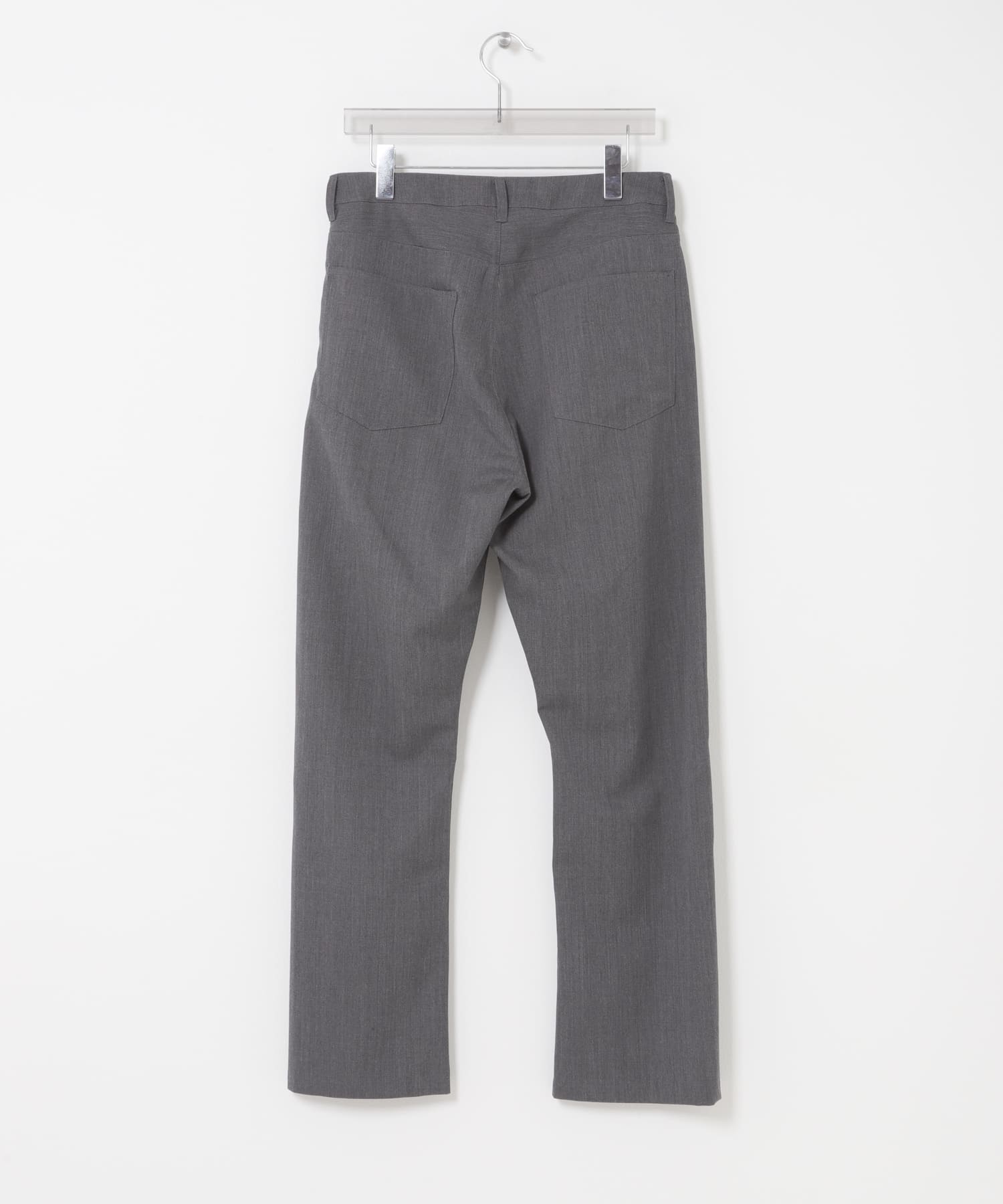 semoh　WOOL FIVE POCKET PANTS GREY 2