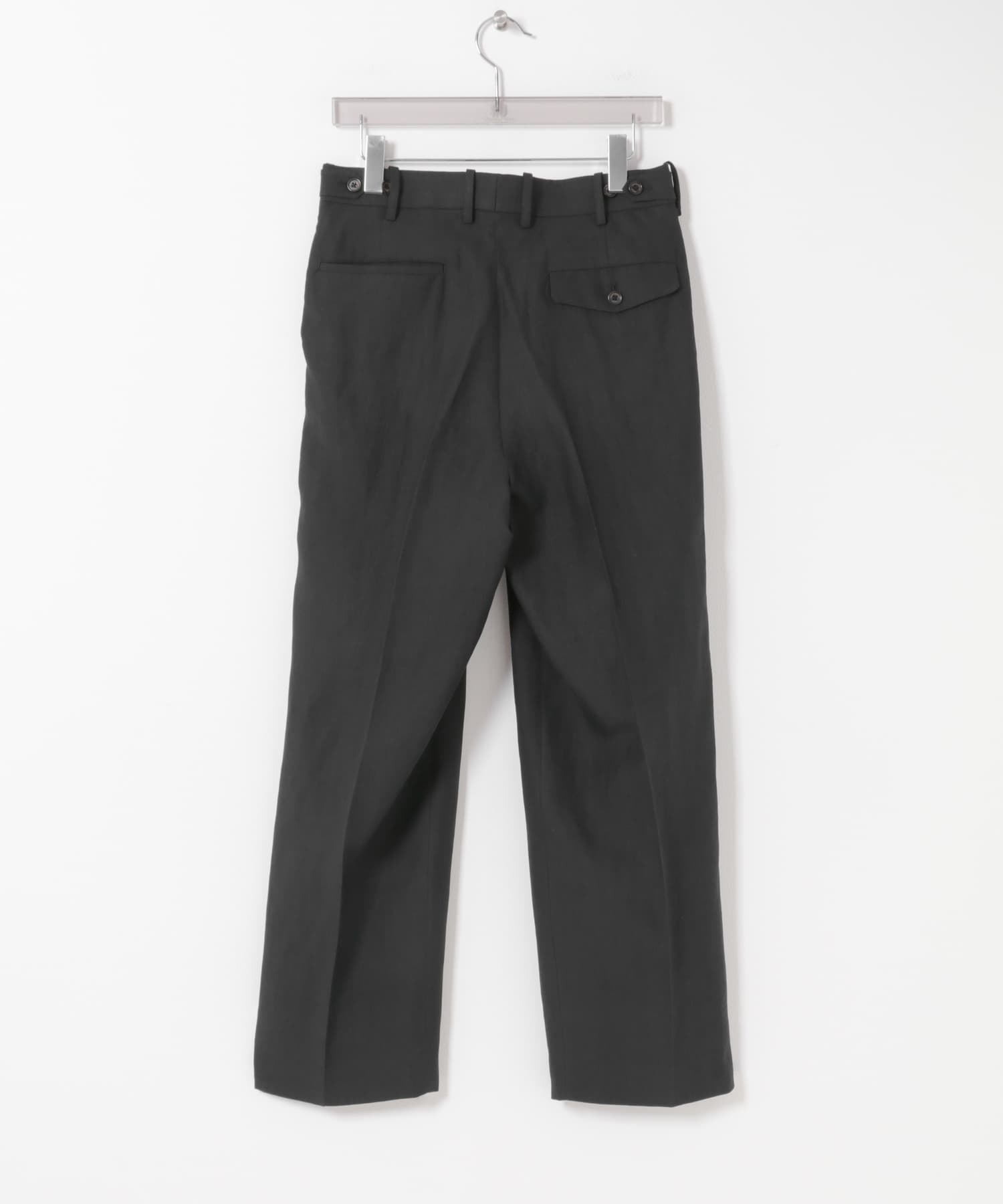 MARKAWARE　DOUBLE PLEATED CLASSIC TR BLACK 1