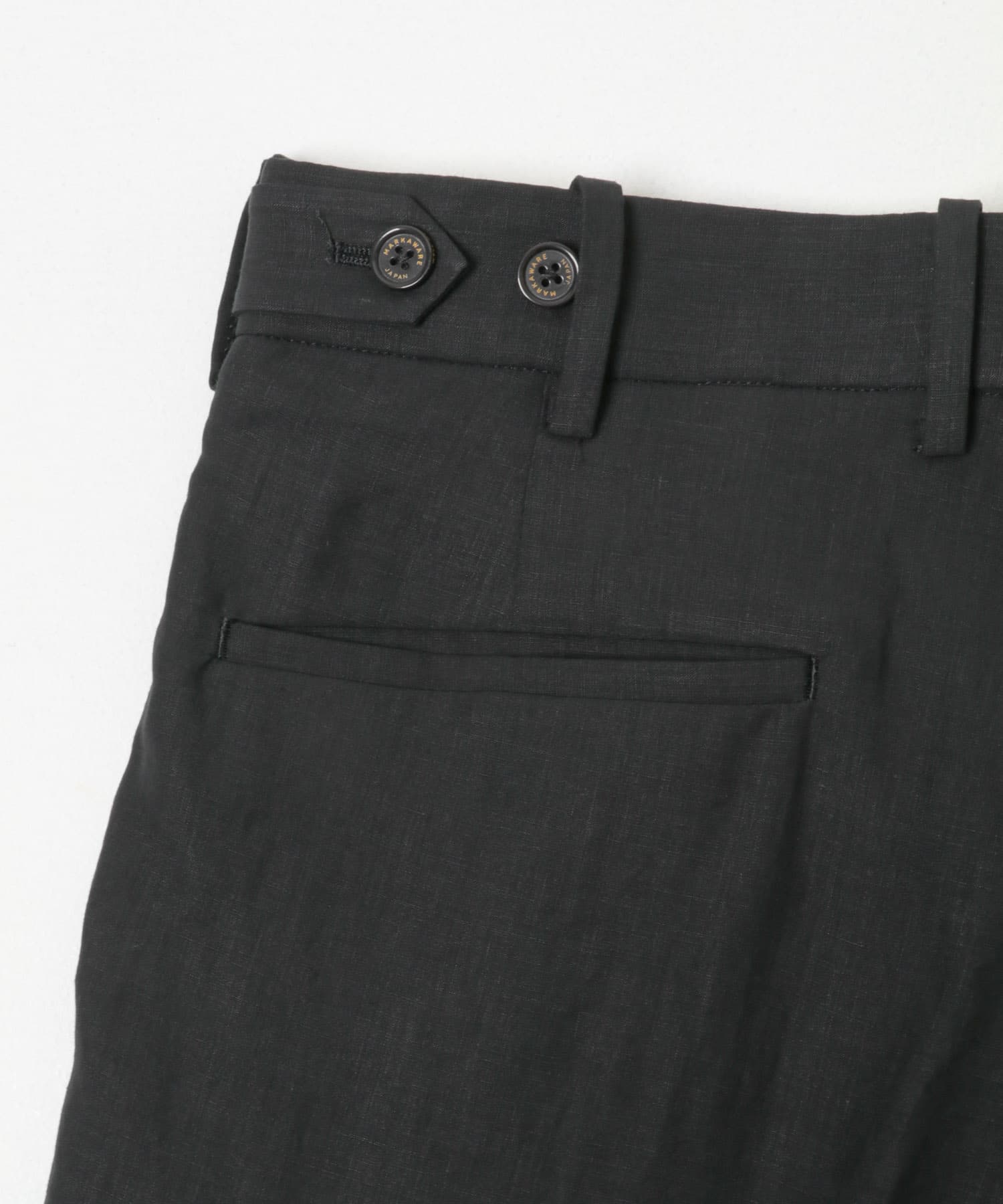 MARKAWARE　DOUBLE PLEATED CLASSIC TR BLACK 1