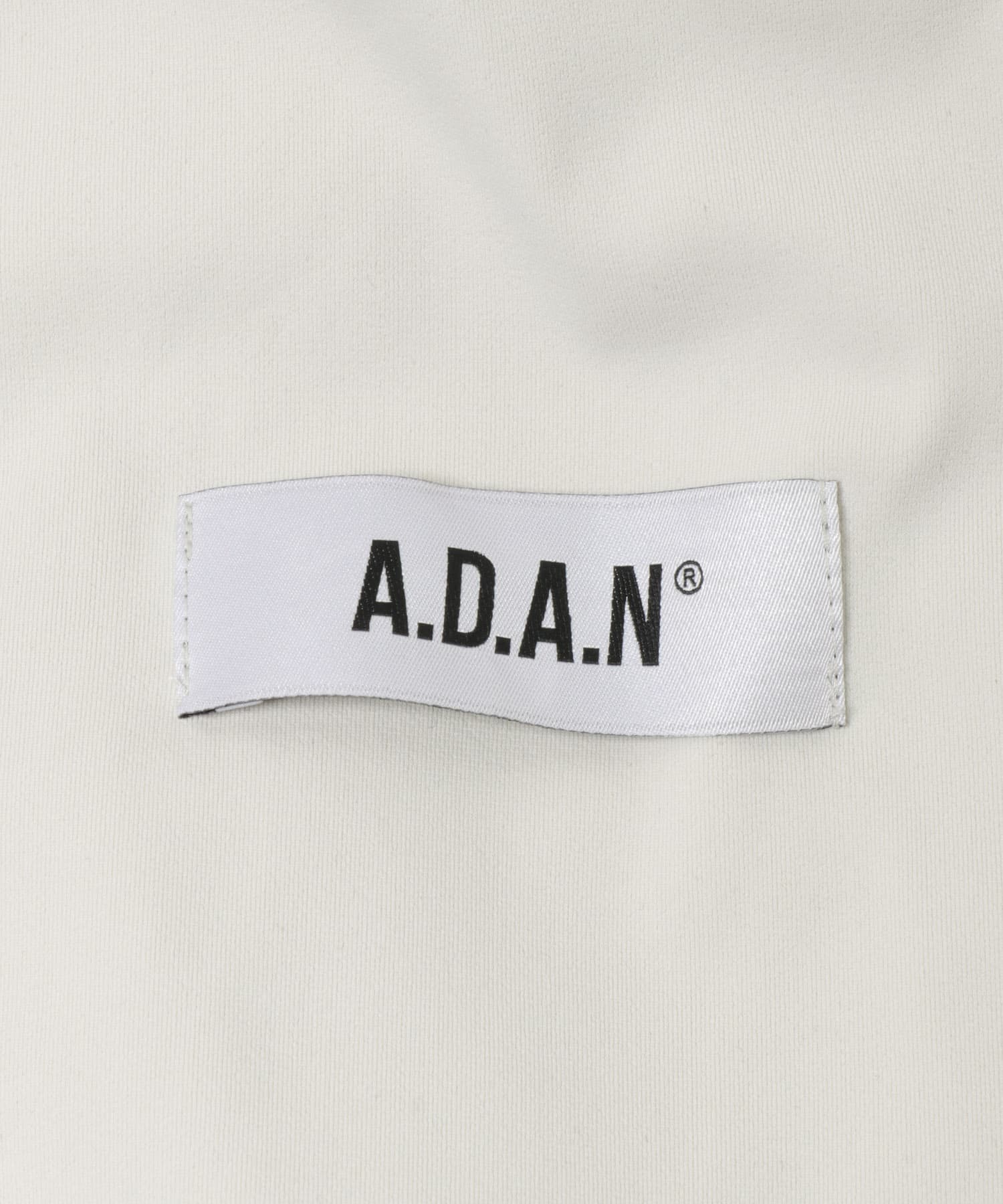 A.D.A.N　1TUCK TRICOT PANTS OFF WHITE S