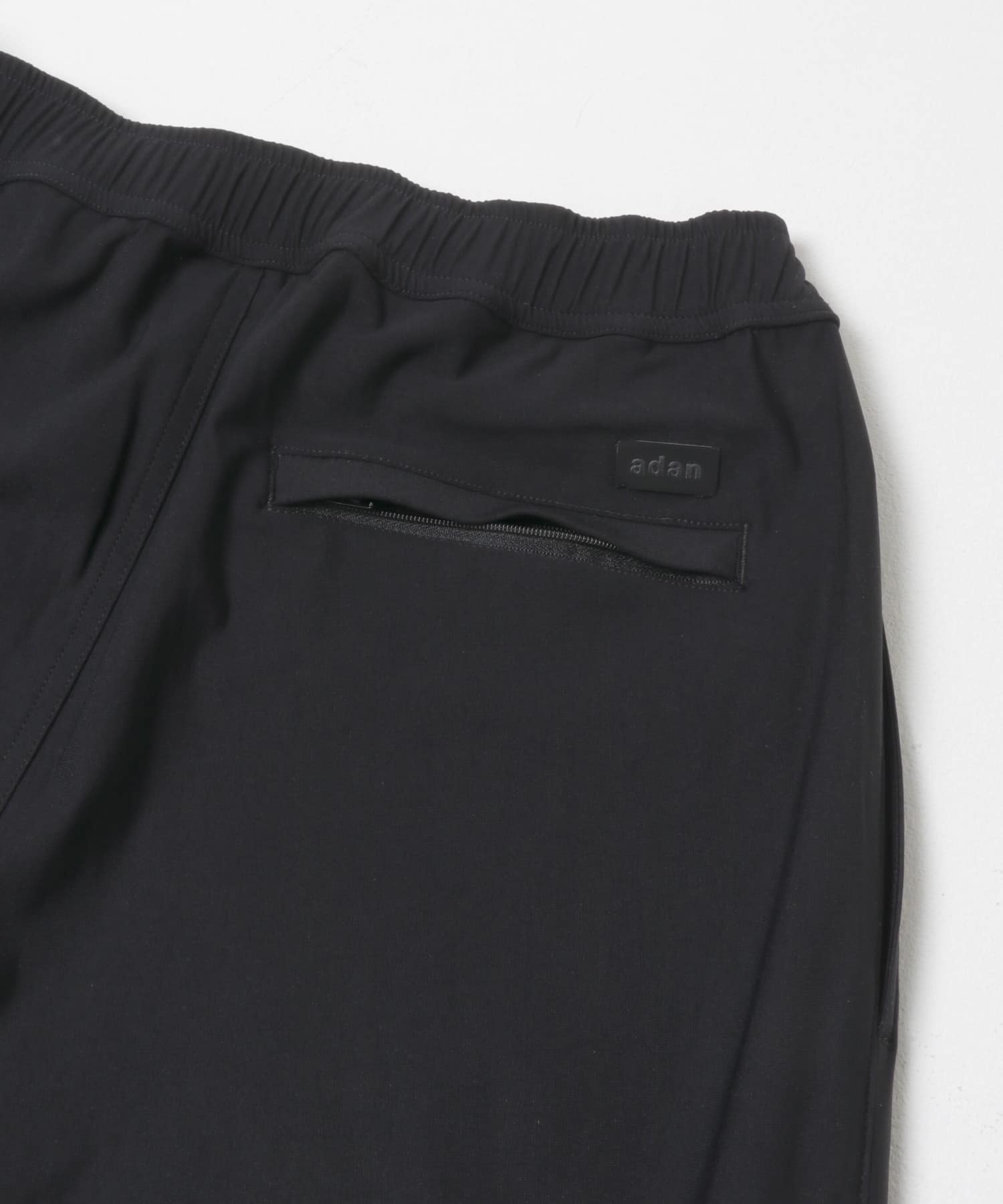 A.D.A.N　1TUCK TRICOT PANTS BLACK S