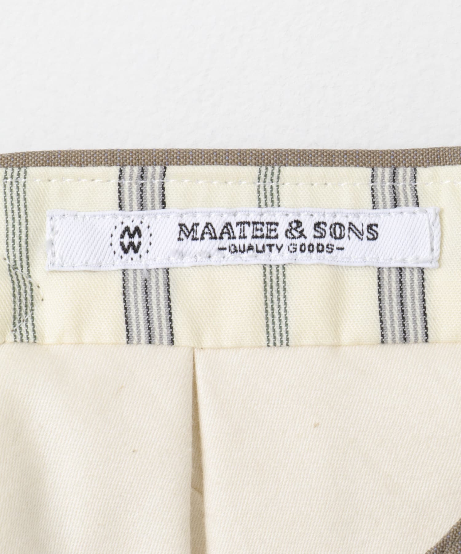 MAATEE SONS　EXCLUSIVE SHIRAHAMA BEIGE 2