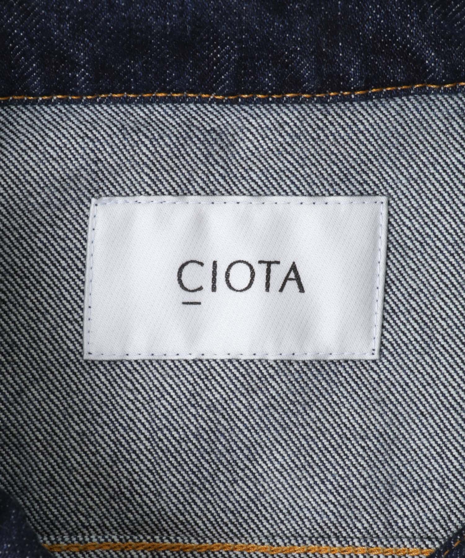 CIOTA　4 POCKETS DENIM JACKET DARK NAVY 42