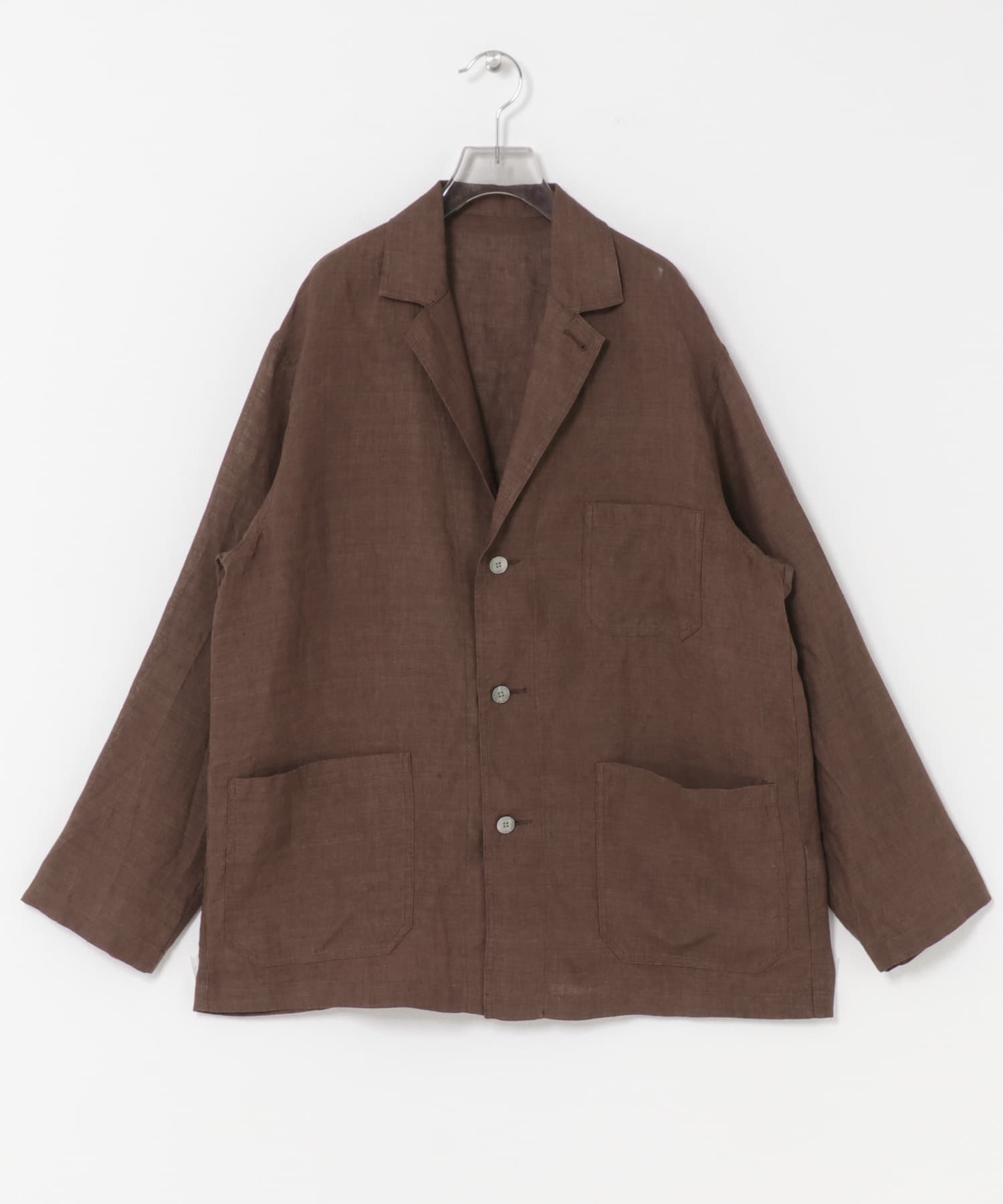 YLEVE　LINEN POPLIN JACKET