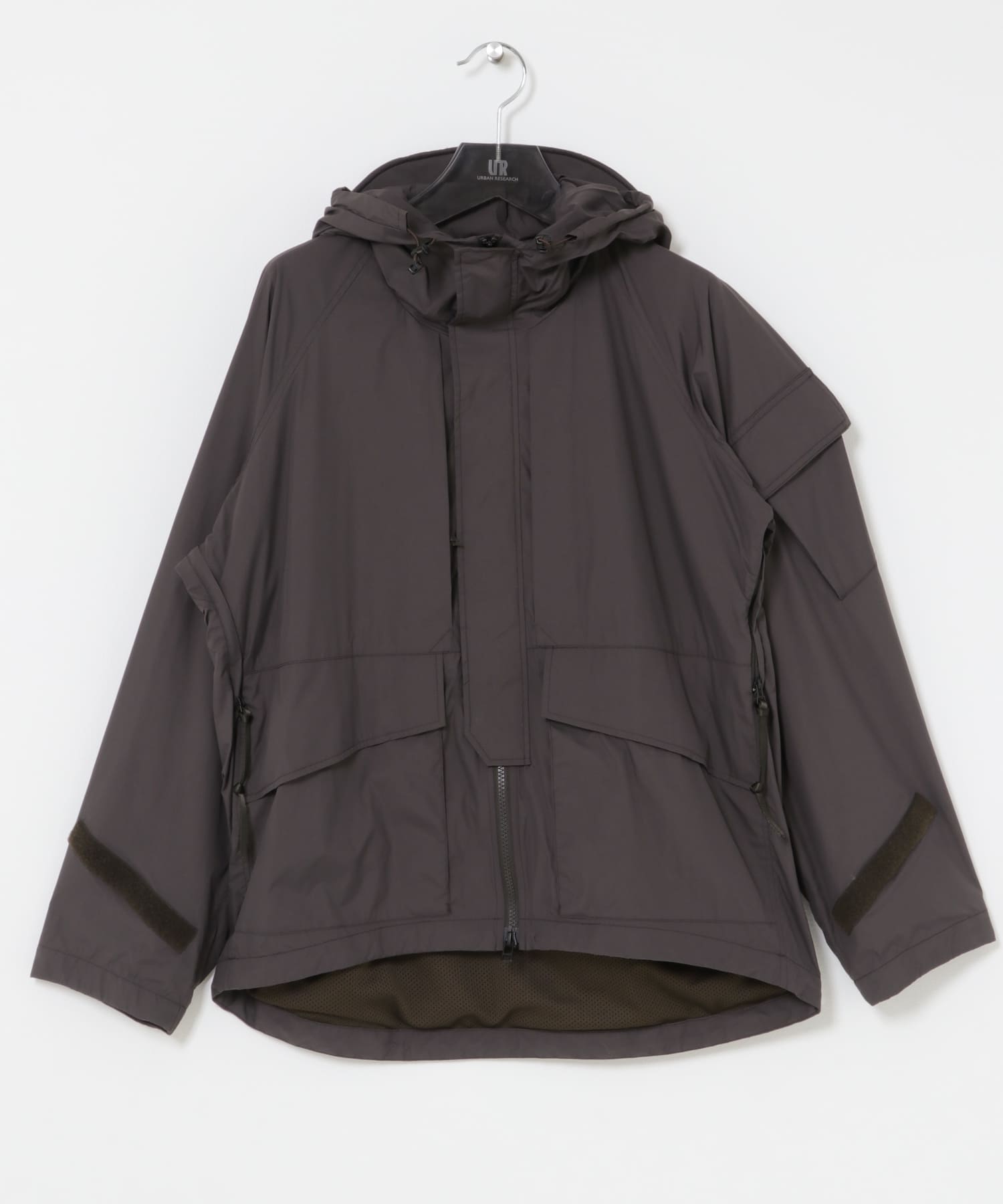 Product Twelve　P12 RAIN JACKET BROWN 2