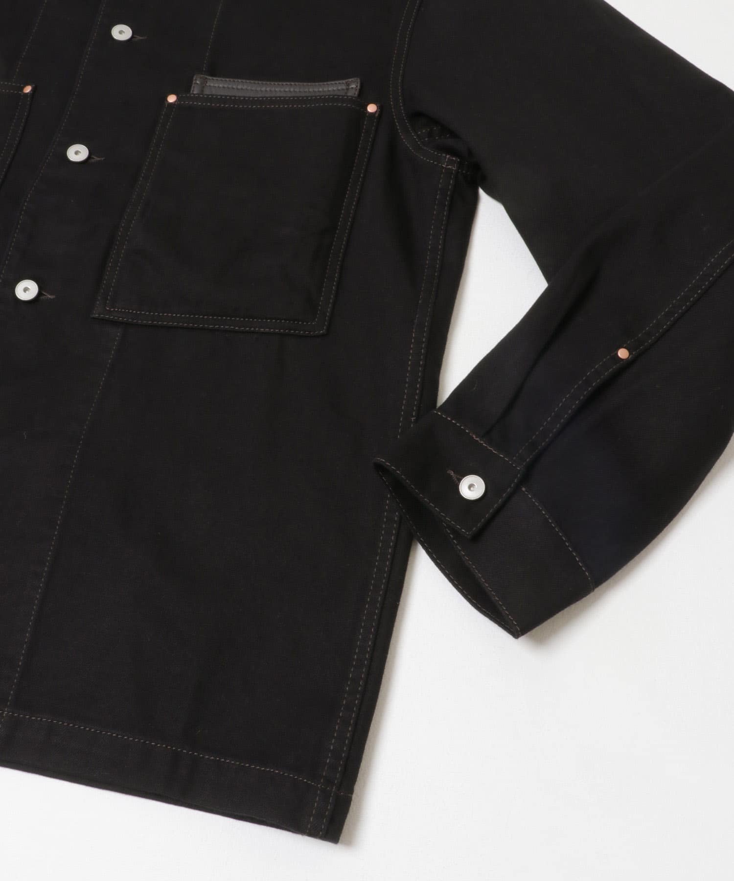LEMAIRE　WORKWEAR OVERSHIRTS BLK BK999 46