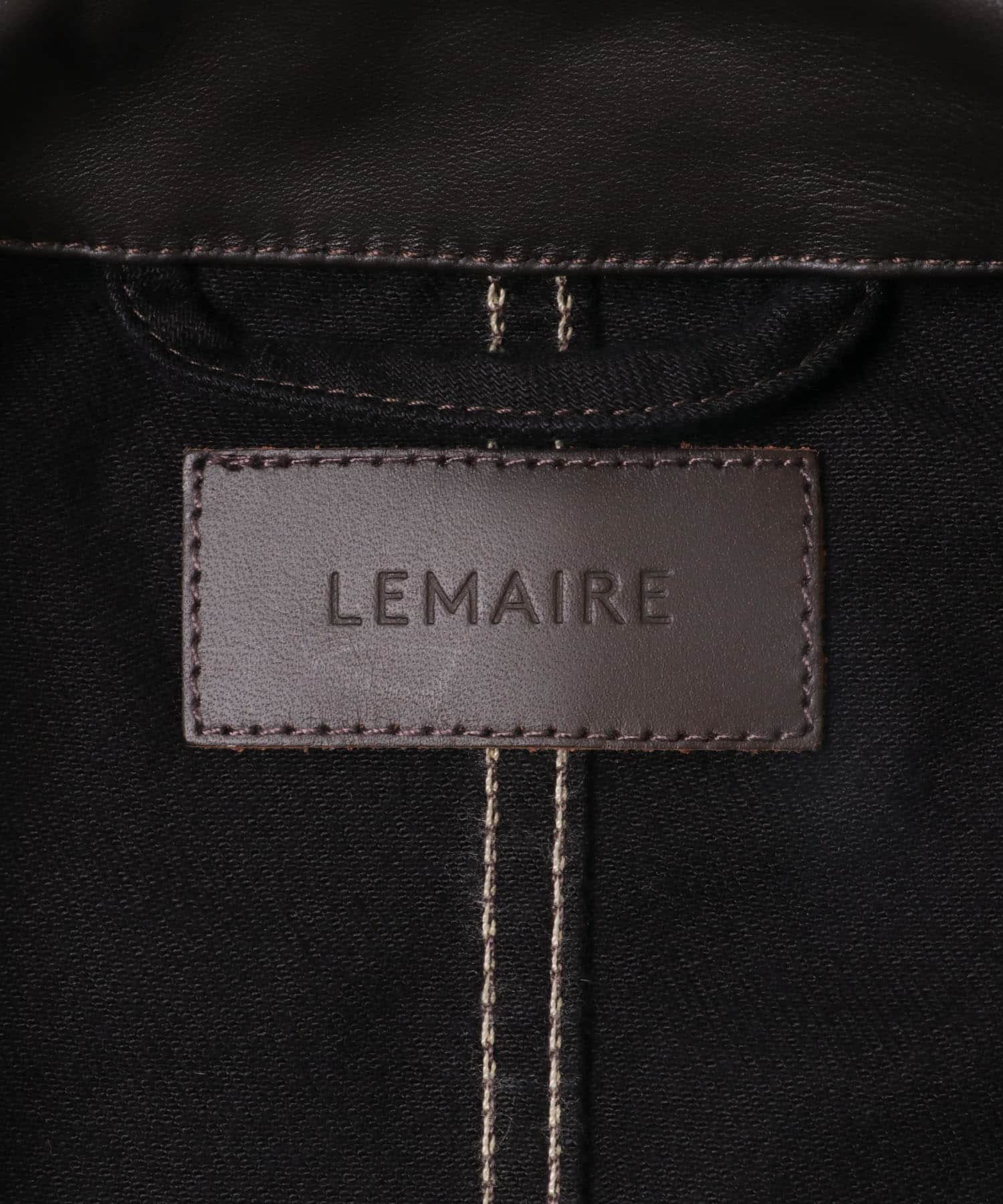 LEMAIRE　WORKWEAR OVERSHIRTS BLK BK999 46