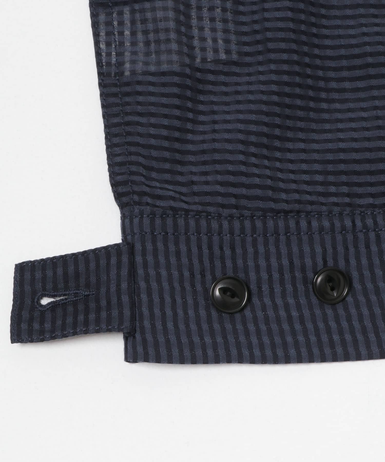 SEVEN BY SEVEN　SHEER COWBOY JACKET 120 NAVY M