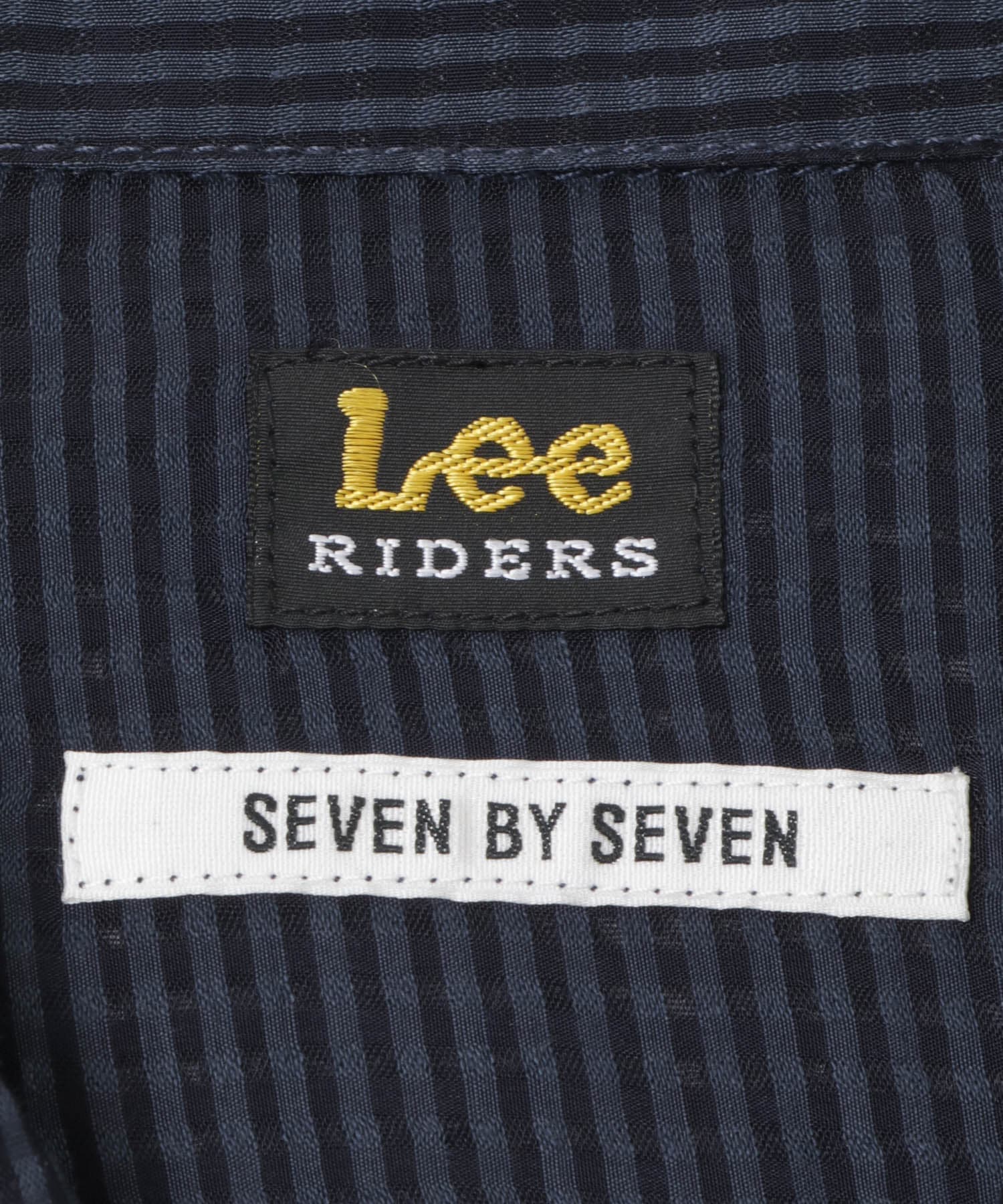 SEVEN BY SEVEN　SHEER COWBOY JACKET 120 NAVY M