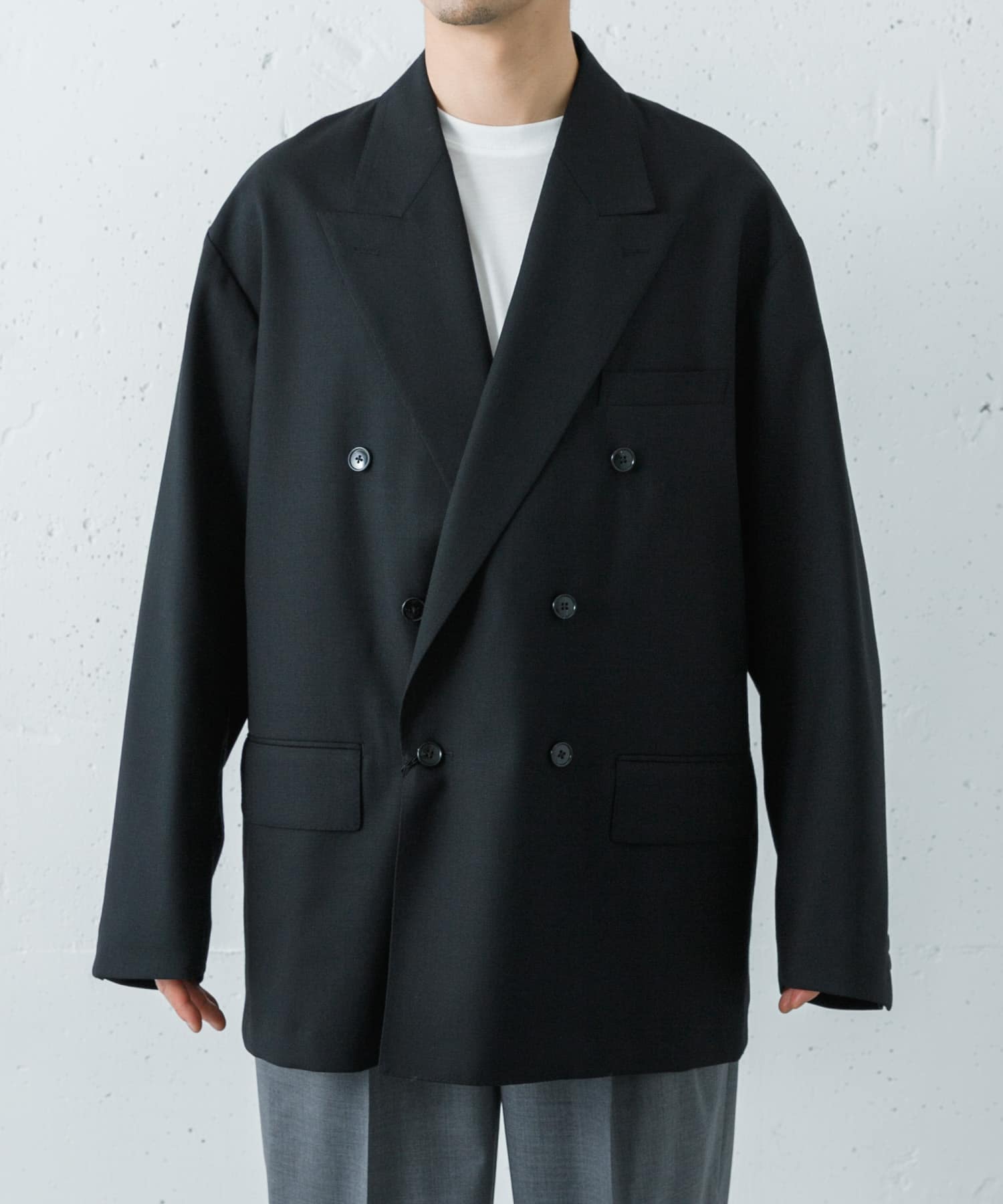 COUTURE D'ADAM BIG JACKET DOUBLE(40 BLACK): アウター｜URBAN