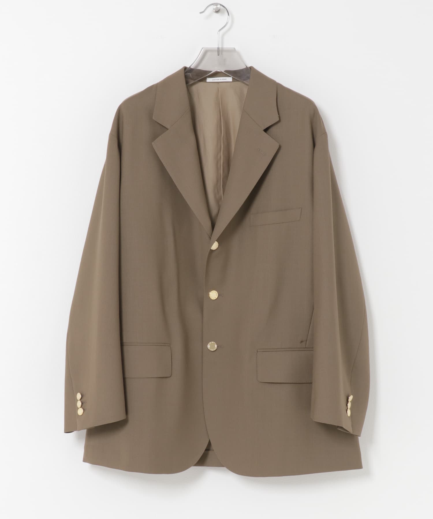 COUTURE D’ADAM　BIG JACKET S BLAZER DESERT