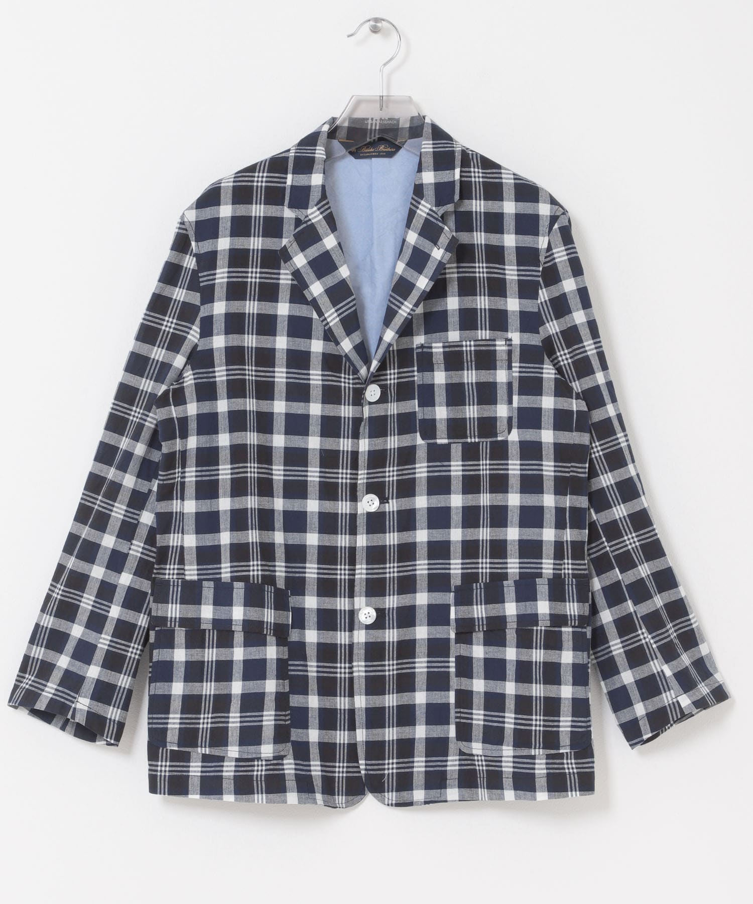 BROOKS BROTHERS　MADRAS 3PPKT JACKET