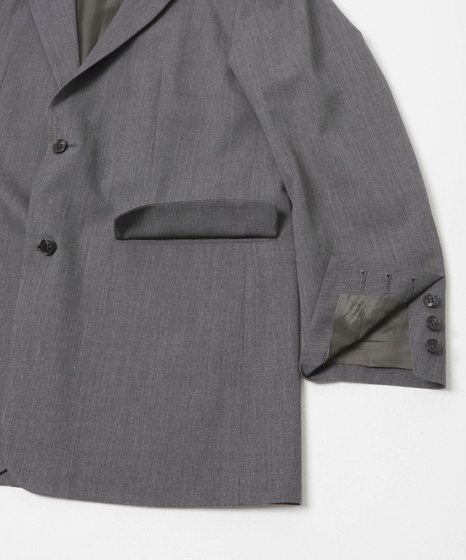 semoh　TAILORED JACKET GREY 2