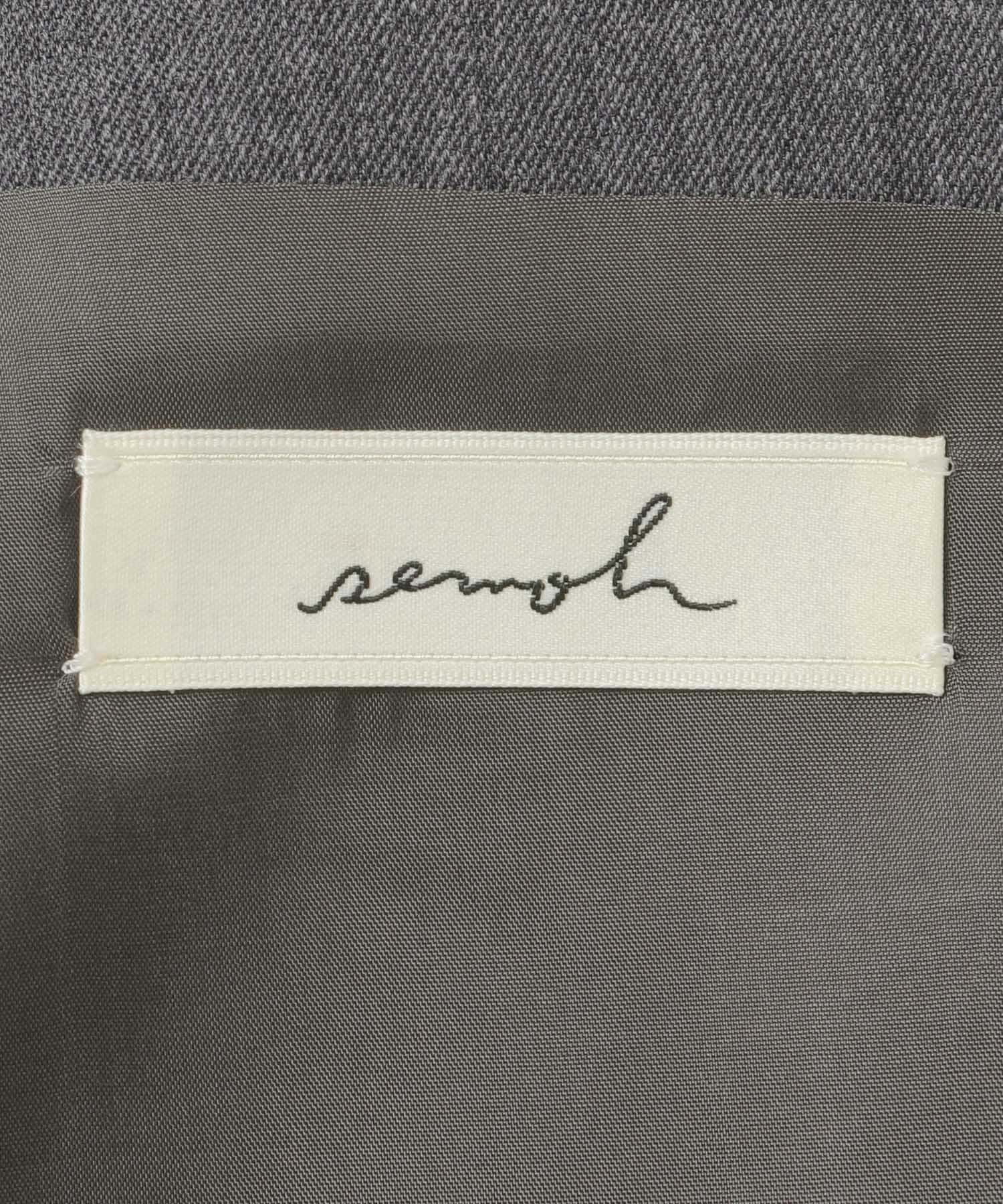 semoh　TAILORED JACKET GREY 2