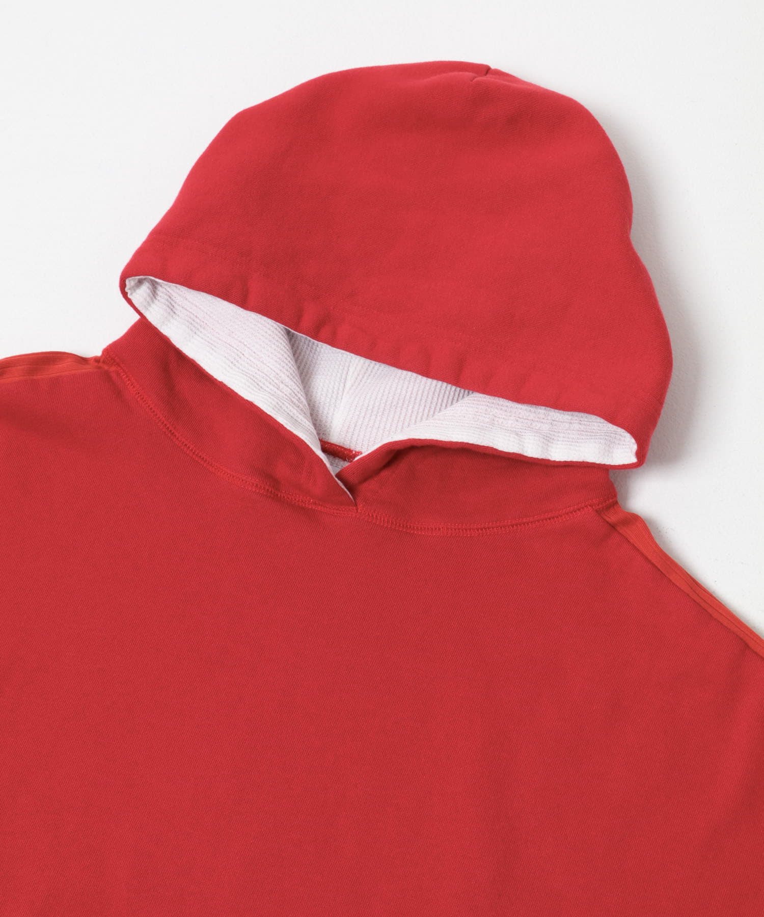 A.D.A.N　D/S HOODED SWEAT SHIRTS RED L