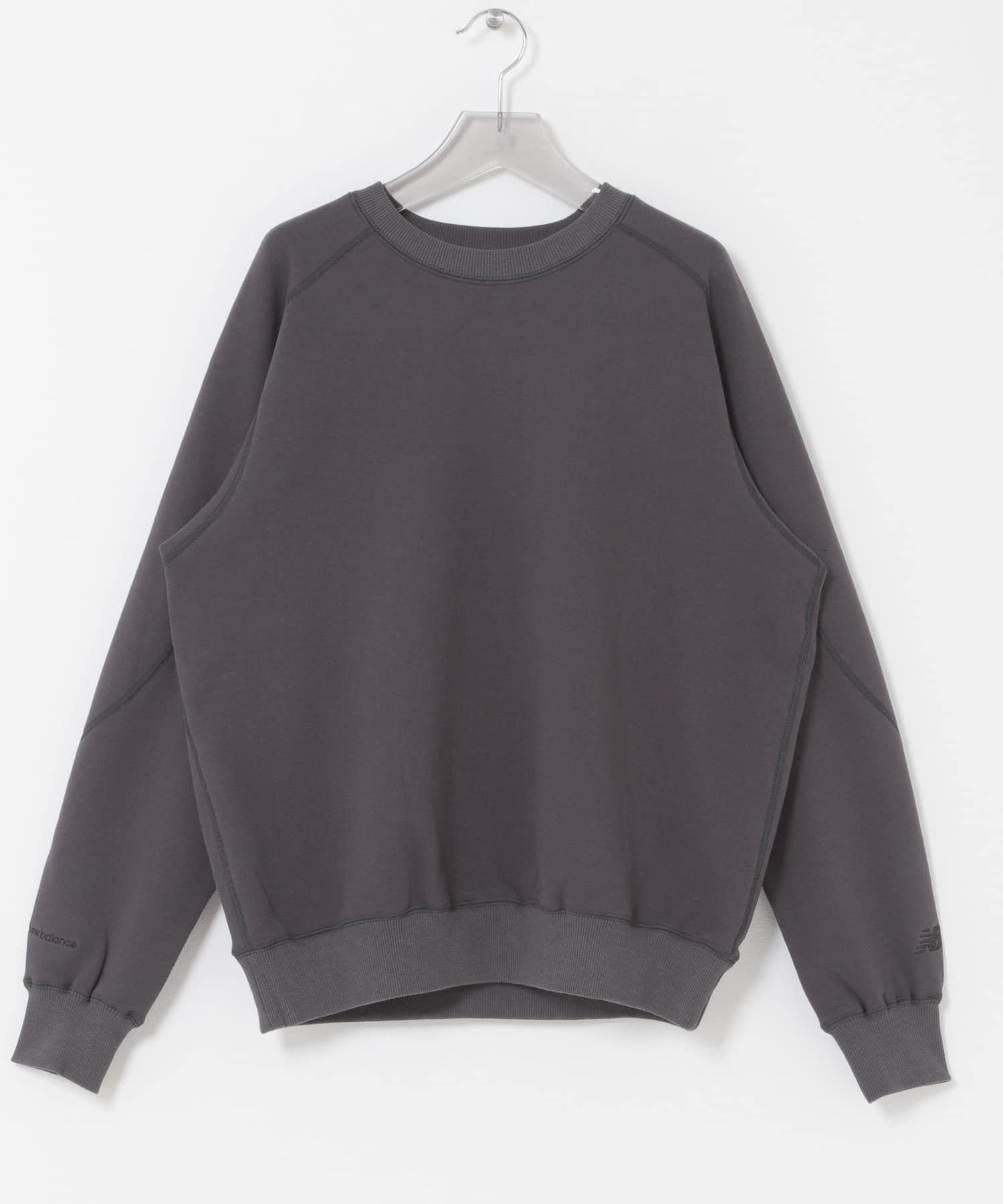 NEW BALANCE　NB GREYオーバーサイズクルーネック