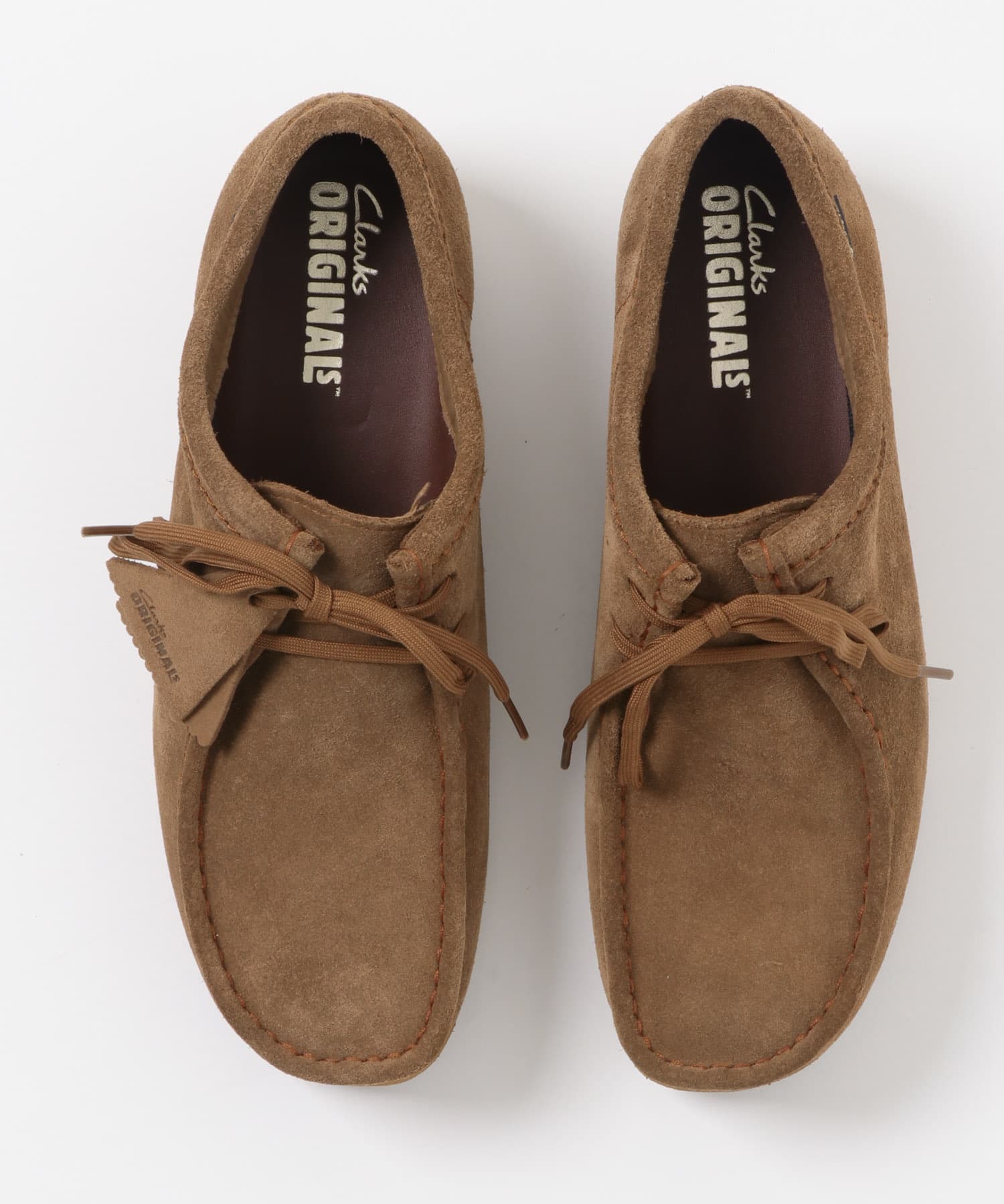 CLARKS　WALLABEE GTX COLA SUEDE 6.5