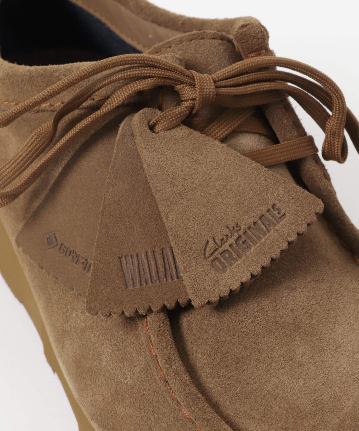 CLARKS　WALLABEE GTX COLA SUEDE 6.5