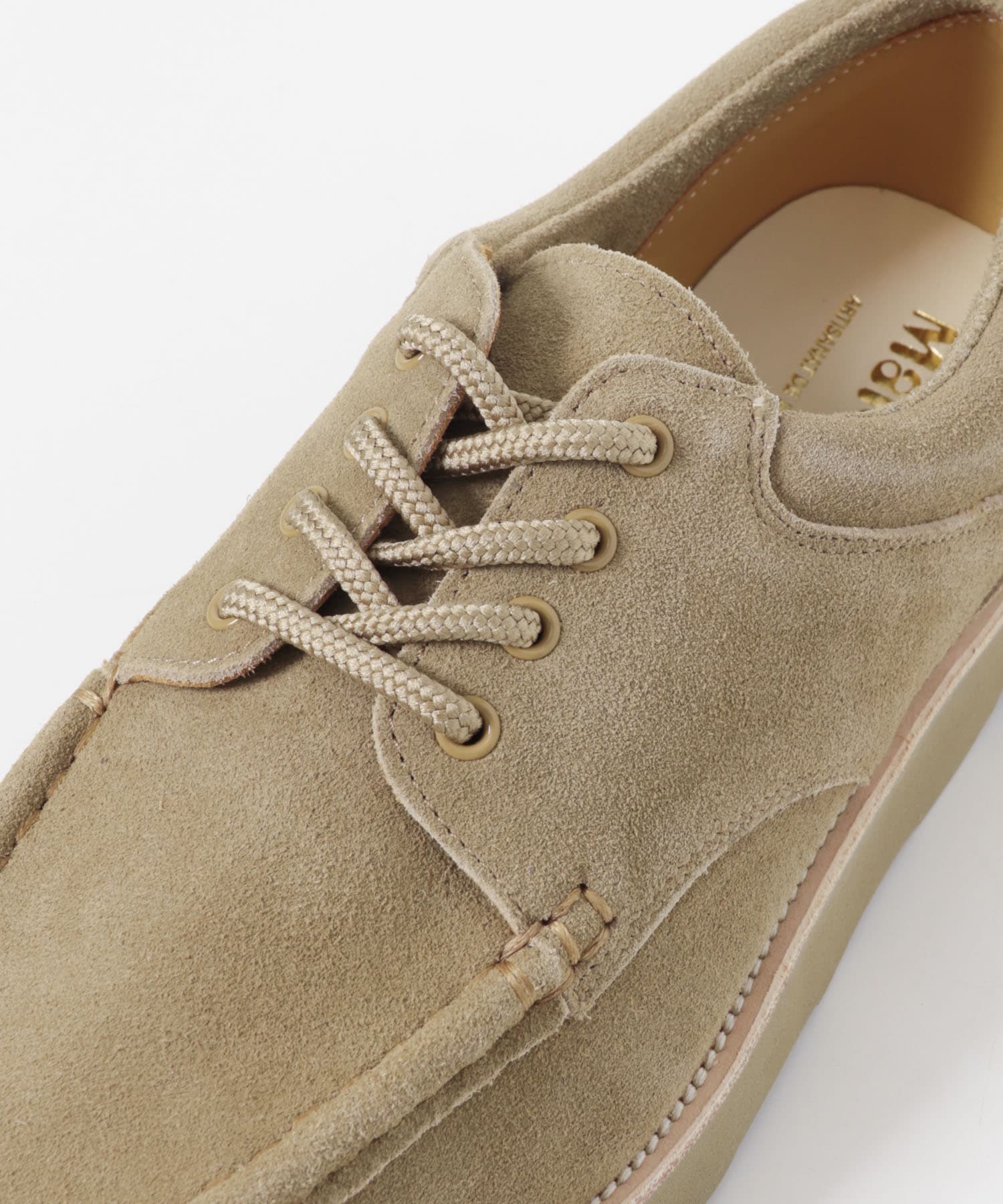 MARBOT　MOCCASIN SHOES BEIGE 41