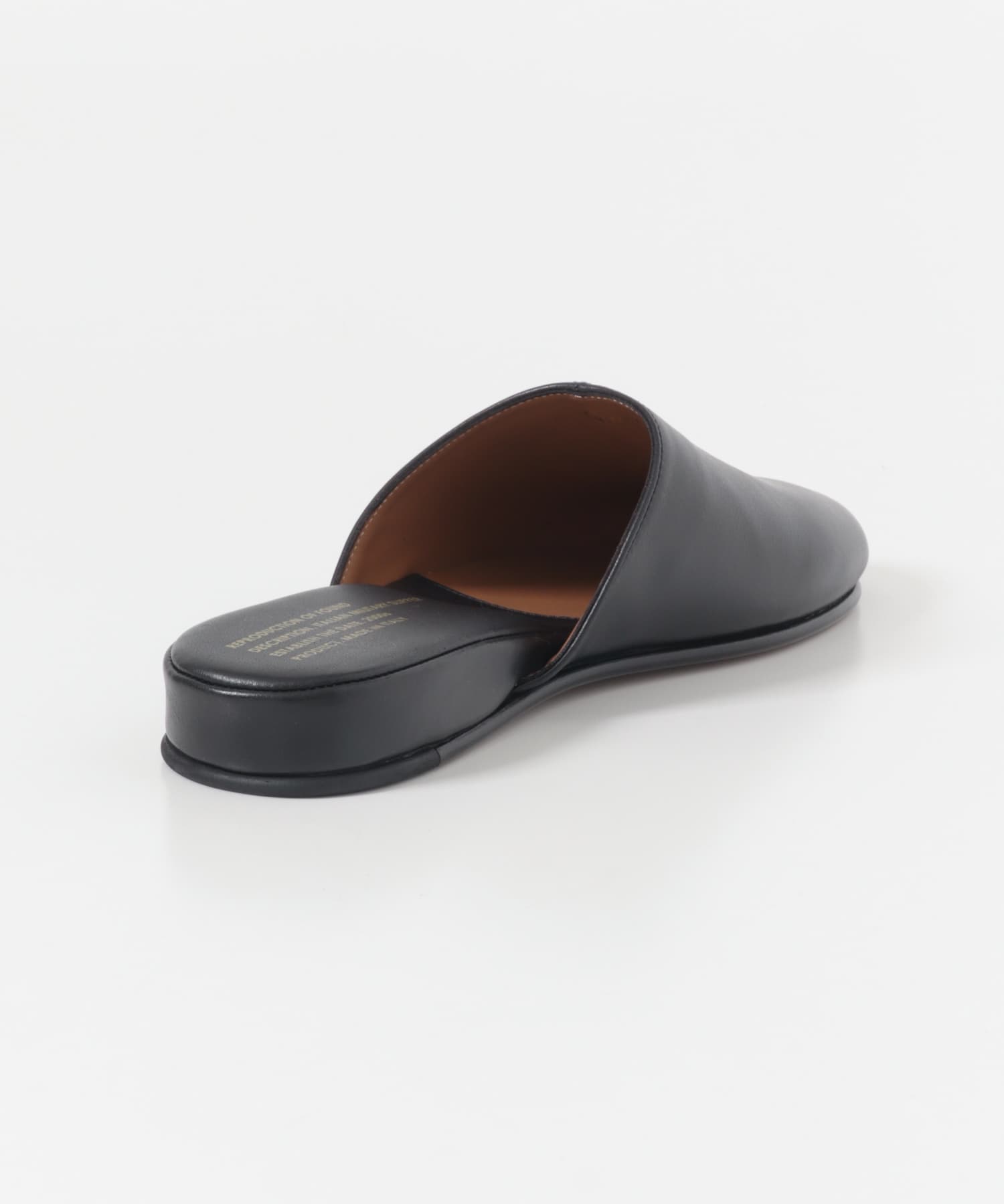 REPRODUCTION OF FOUND　ITALIAN MILITARY SLIPPER BLACK 41