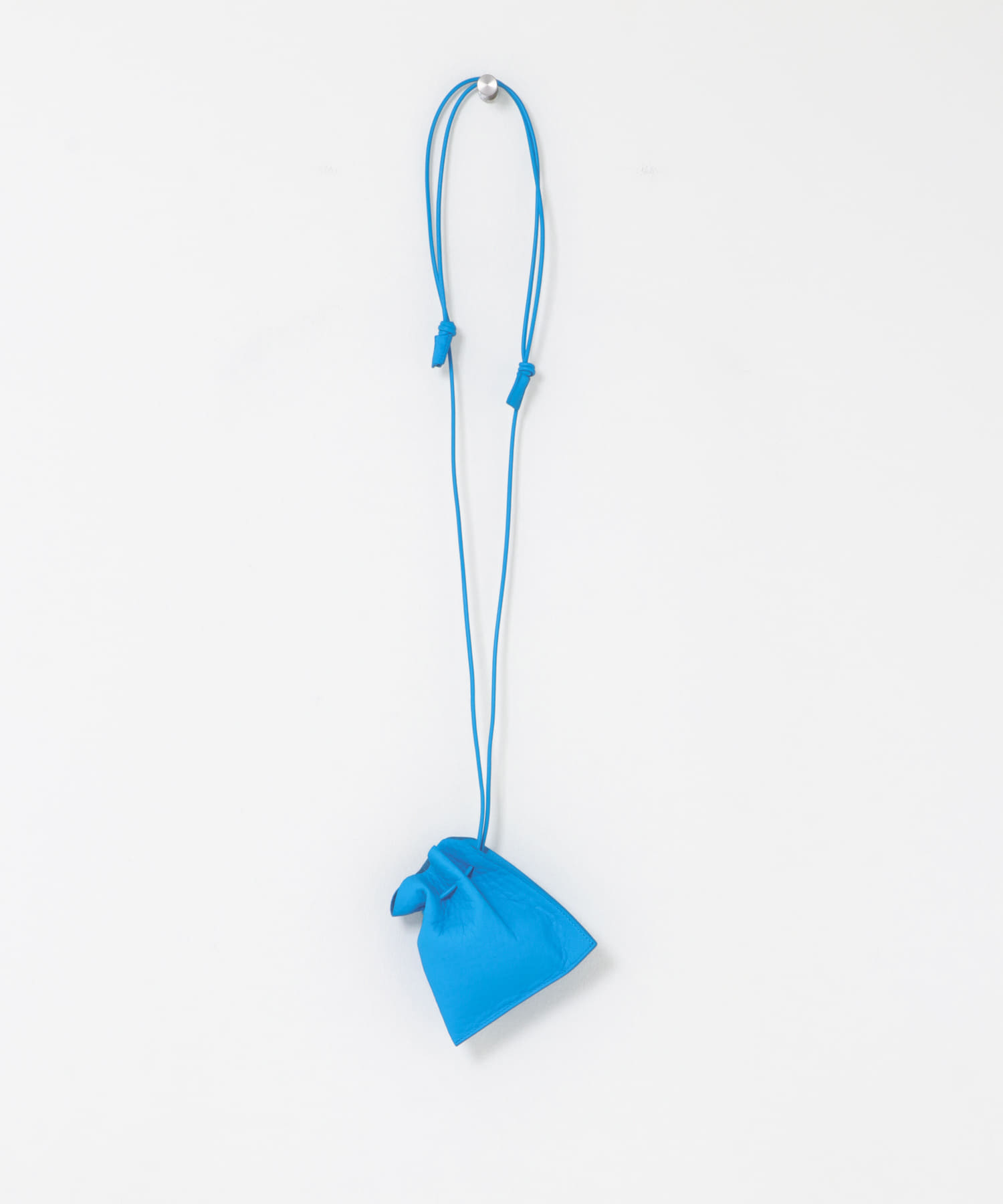 『一部別注カラー』ITTI　HERRIE KINCHAKU POUCH O.BLUE XXS