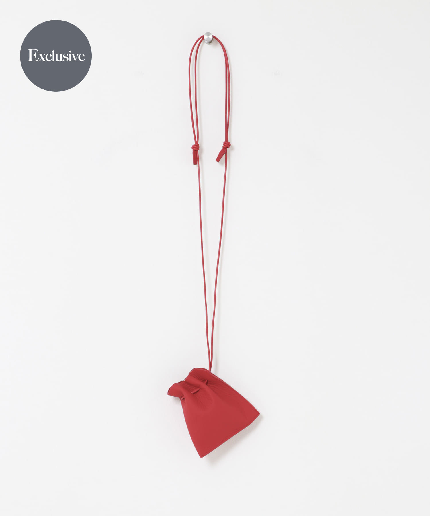 『一部別注カラー』ITTI　HERRIE KINCHAKU POUCH
