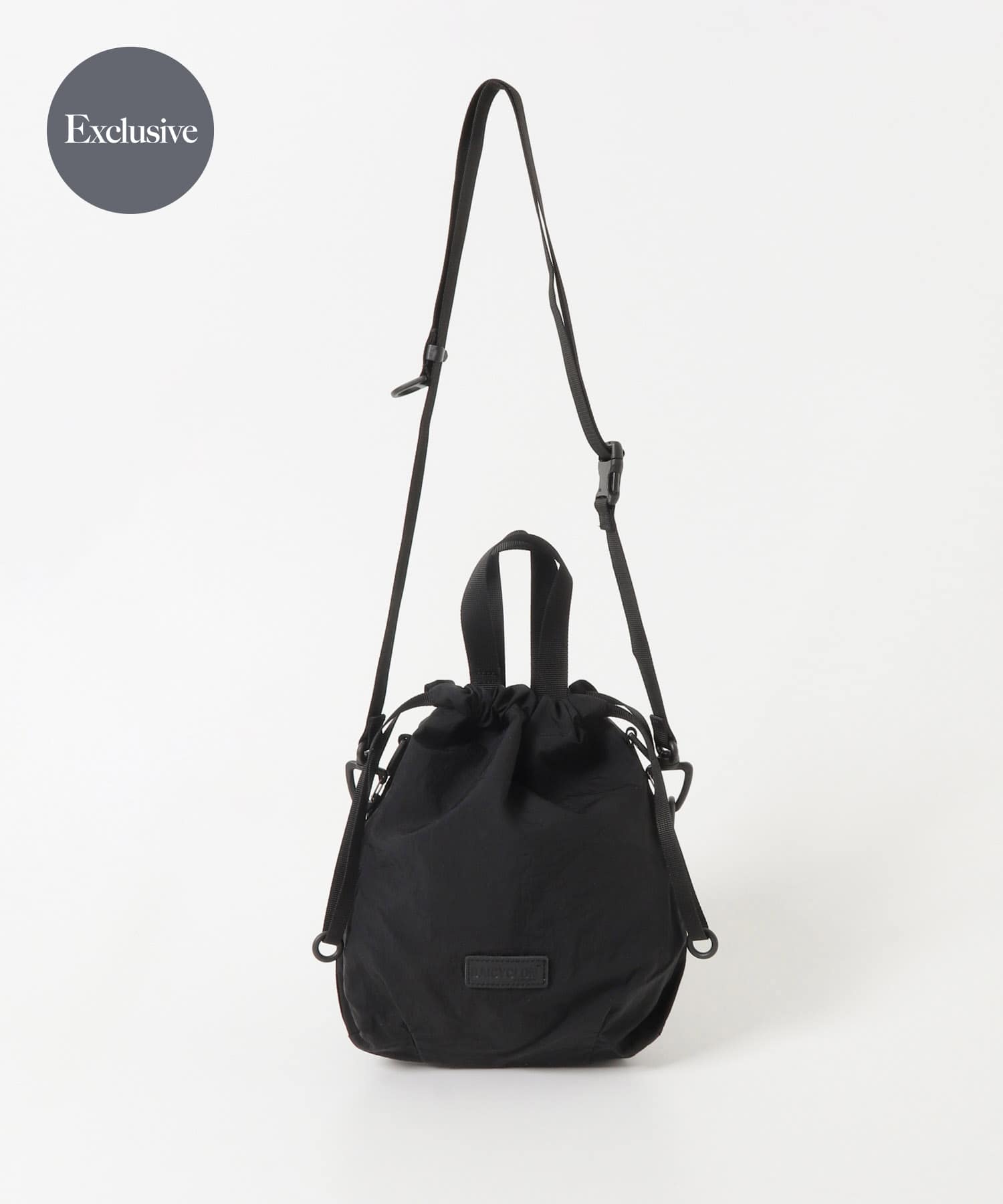 『別注』BAICYCLON by bagjack×URBAN RESEARCH　DRAW STRING BAG SMALL BLACK2 Free