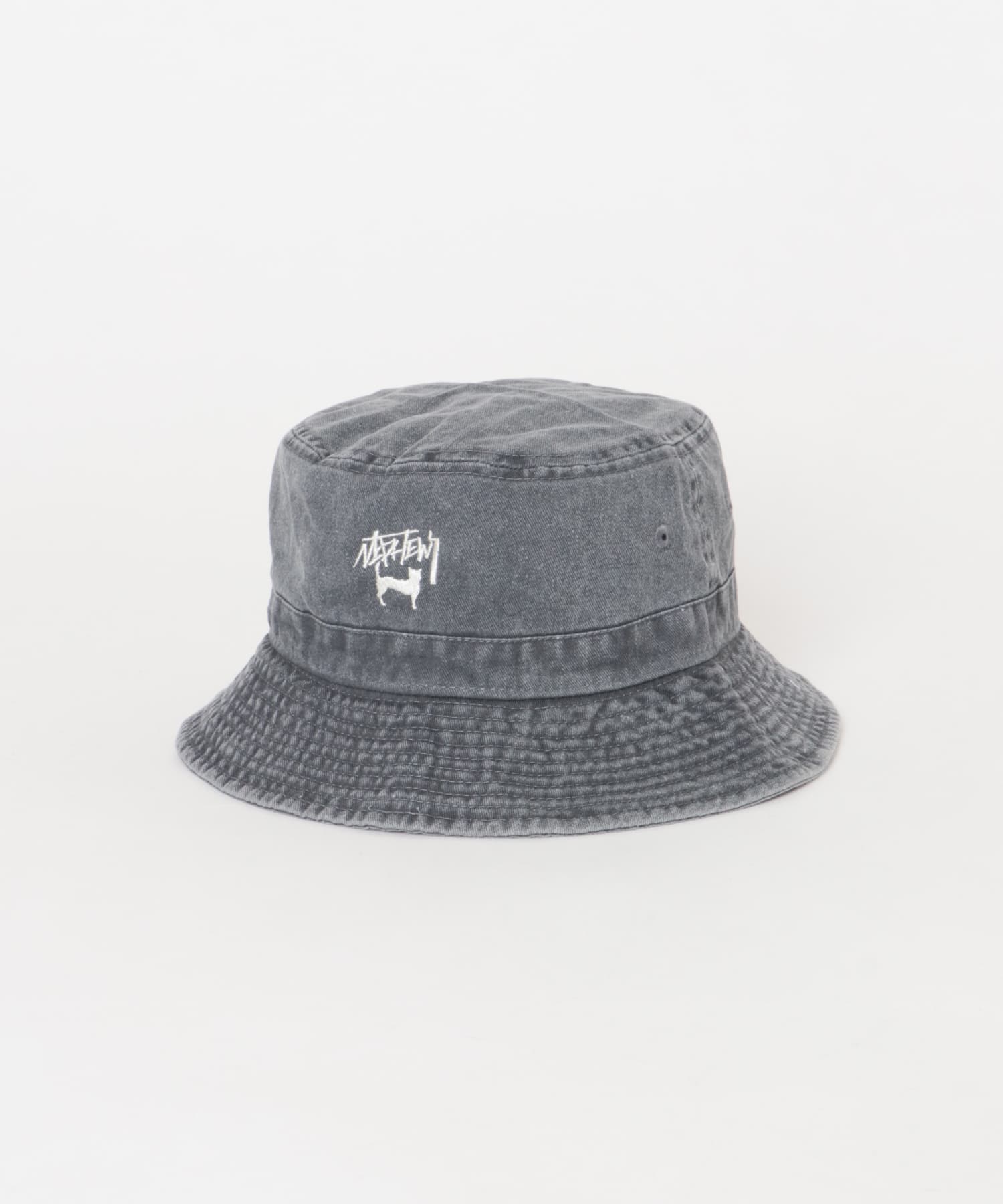 The DUFFER N NEPHEWS　DN CAT BUCKET HAT CHARCOAL Free
