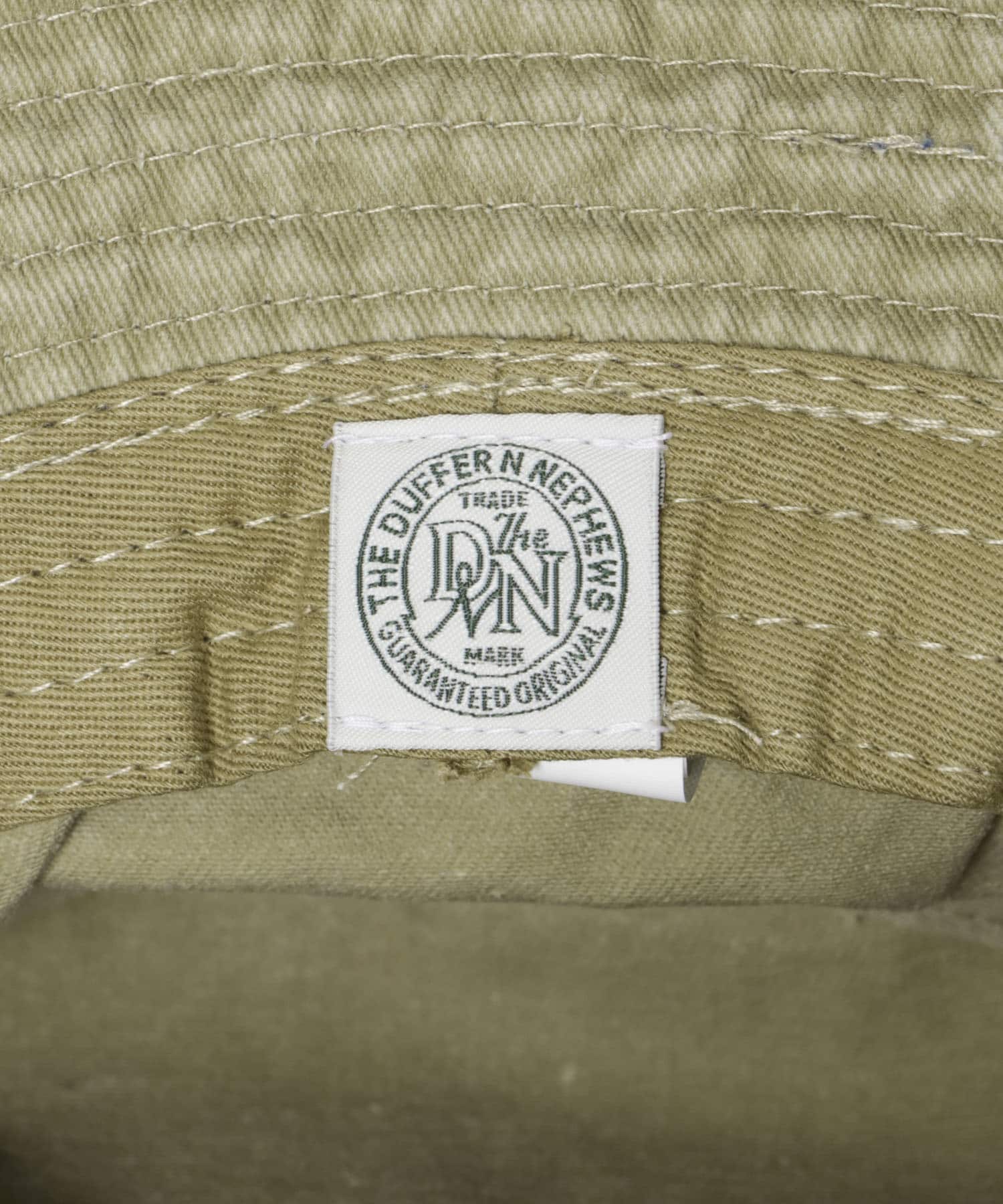 The DUFFER N NEPHEWS　DN CAT BUCKET HAT KHAKI Free