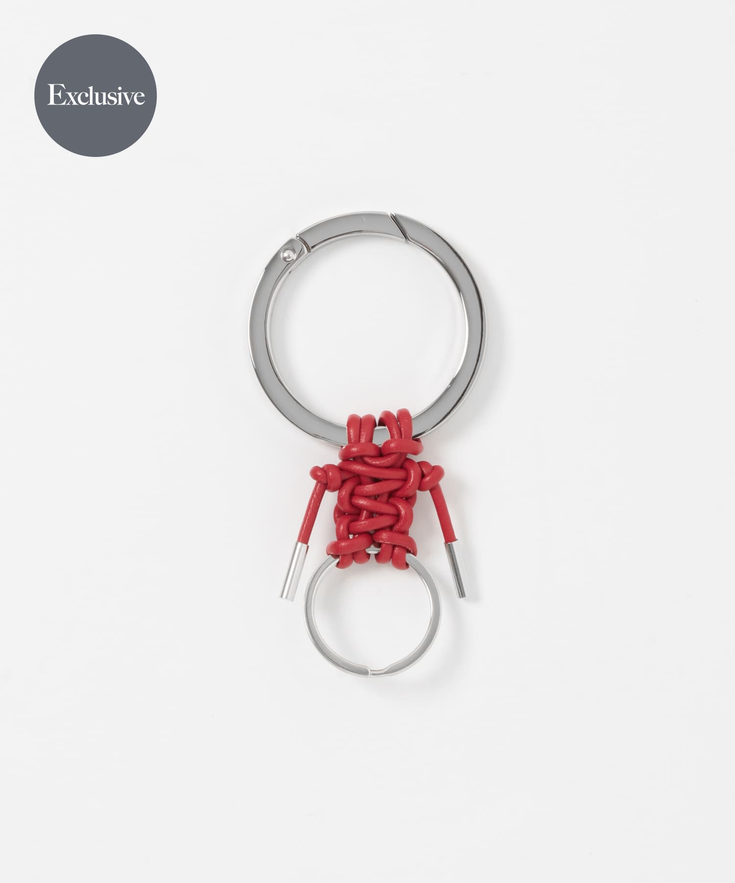 『一部別注カラー』ITTI　CRISTY KNOTMAN RING 別注RED One