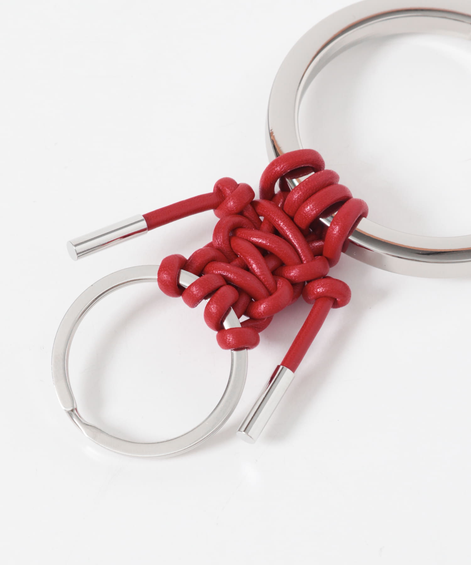 『一部別注カラー』ITTI　CRISTY KNOTMAN RING 別注RED One